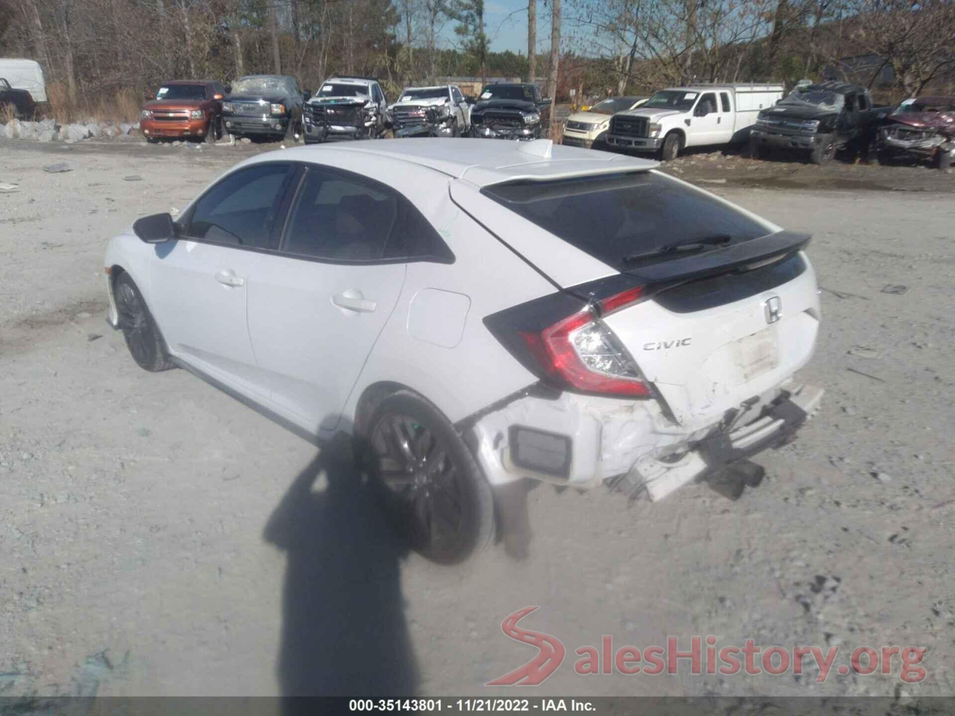 SHHFK7H99LU206986 2020 HONDA CIVIC HATCHBACK