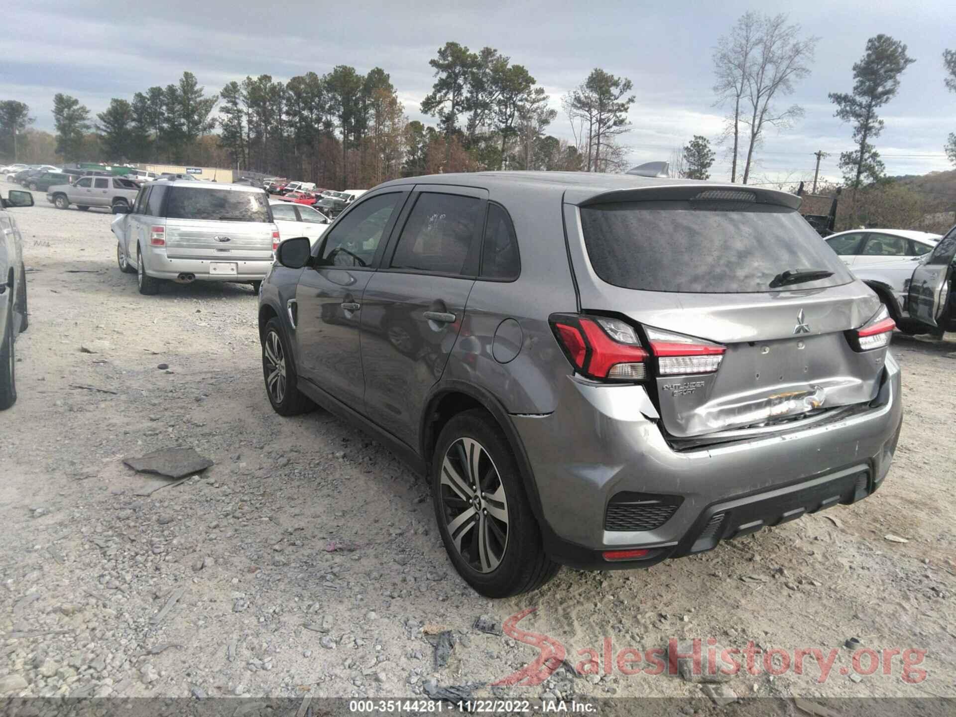 JA4AP4AU1LU001044 2020 MITSUBISHI OUTLANDER SPORT