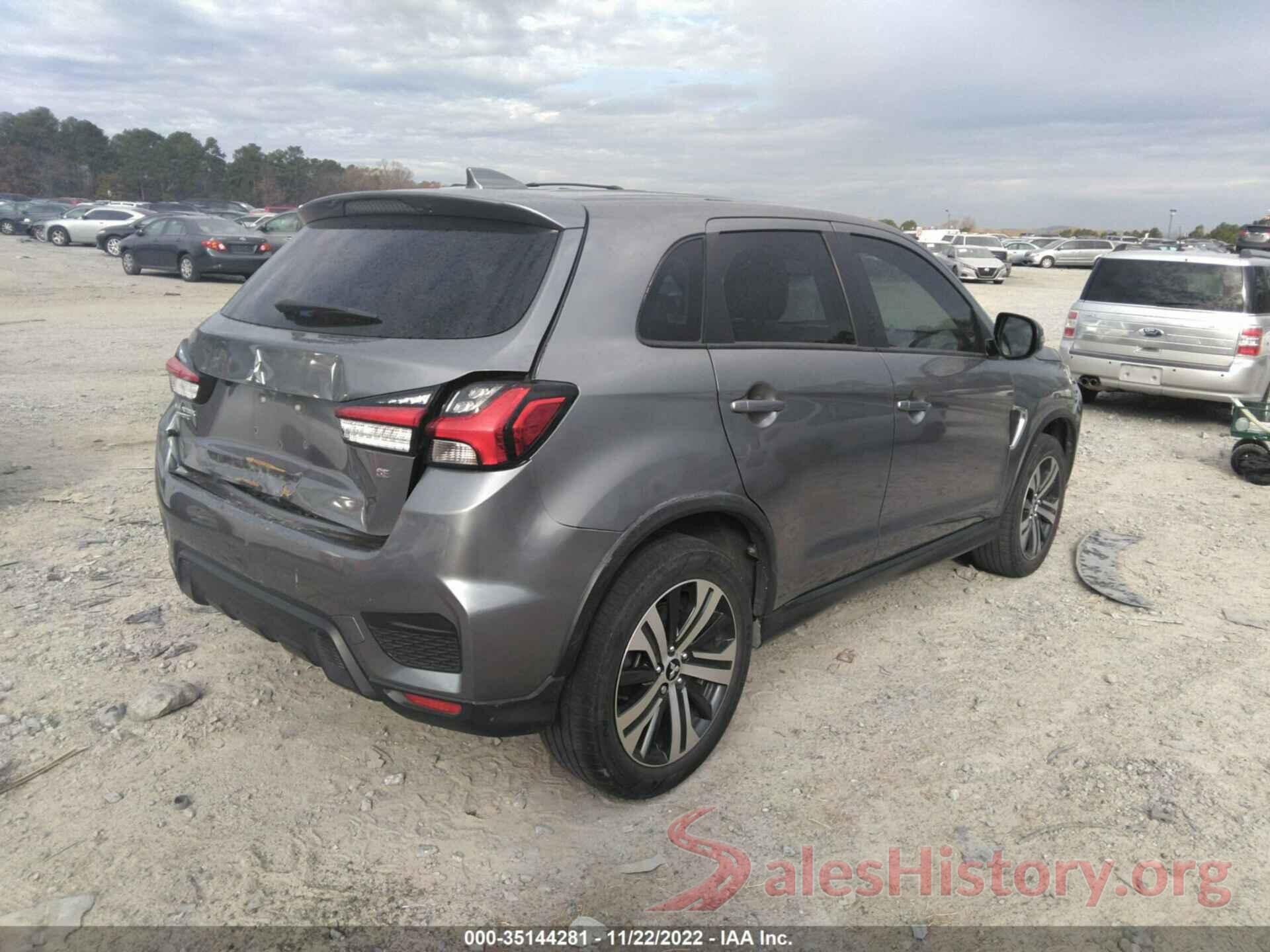 JA4AP4AU1LU001044 2020 MITSUBISHI OUTLANDER SPORT