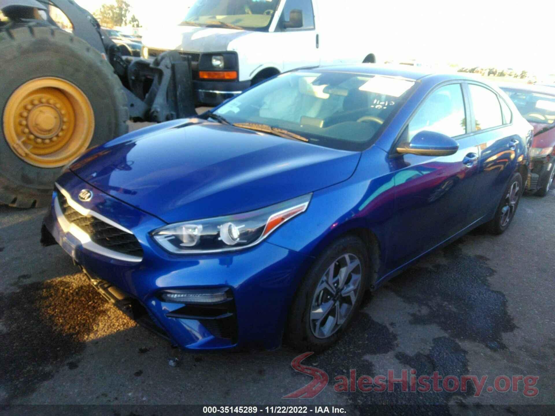 3KPF24ADXKE094928 2019 KIA FORTE