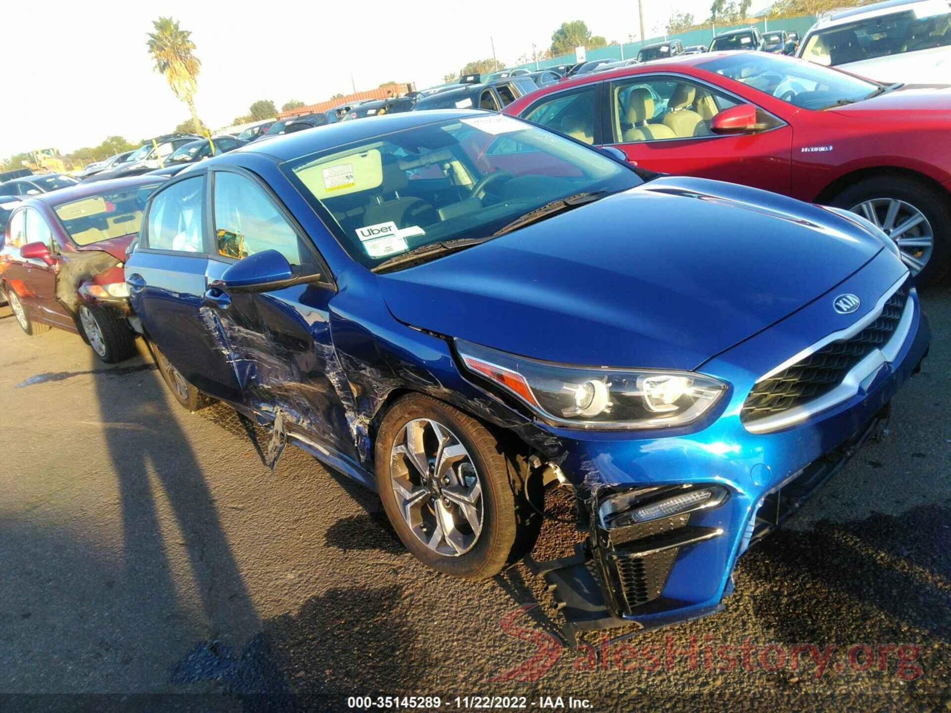 3KPF24ADXKE094928 2019 KIA FORTE