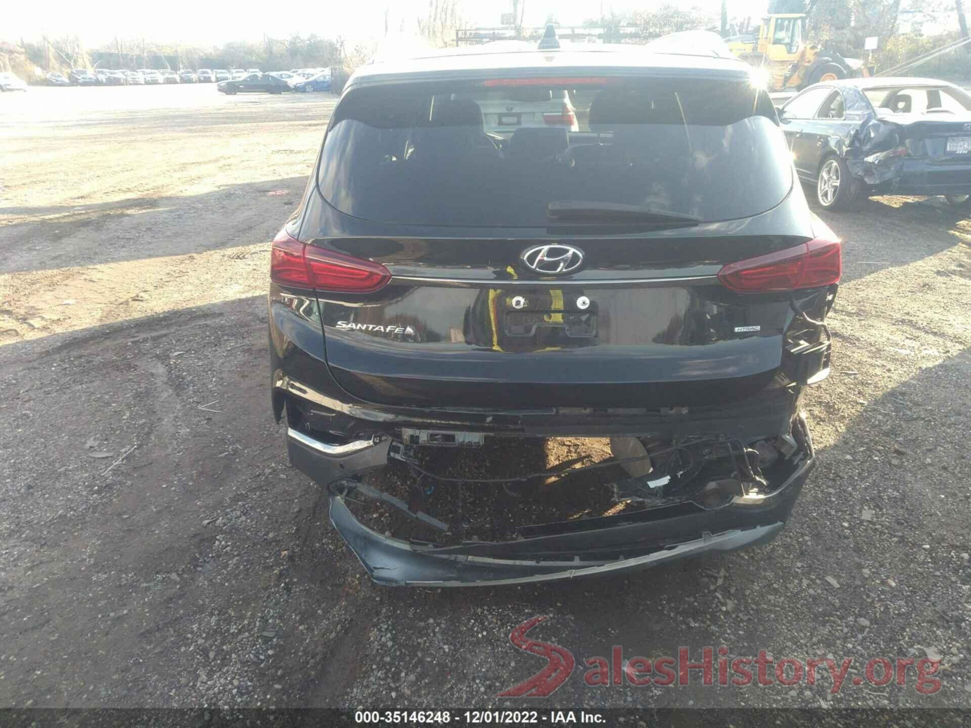 5NMS5CADXLH292760 2020 HYUNDAI SANTA FE