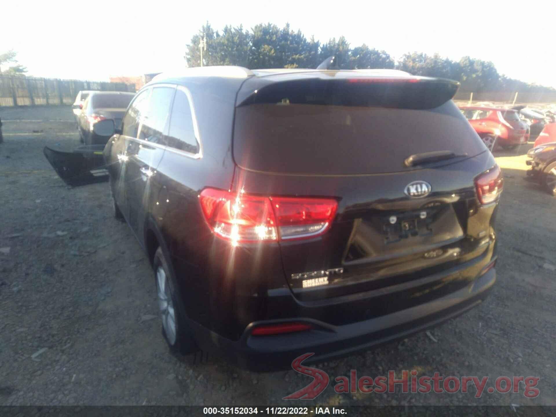 5XYPGDA35HG325887 2017 KIA SORENTO