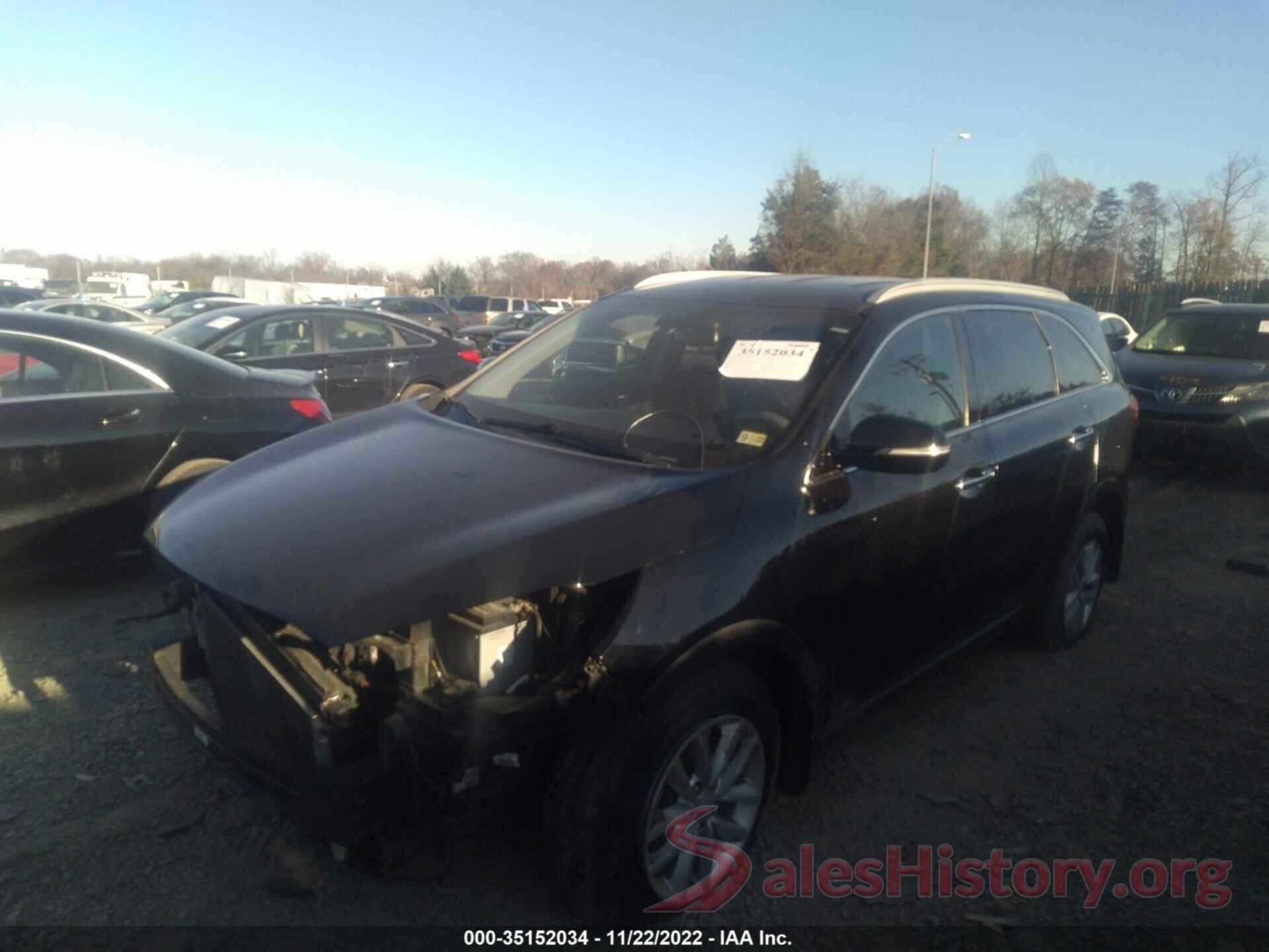 5XYPGDA35HG325887 2017 KIA SORENTO