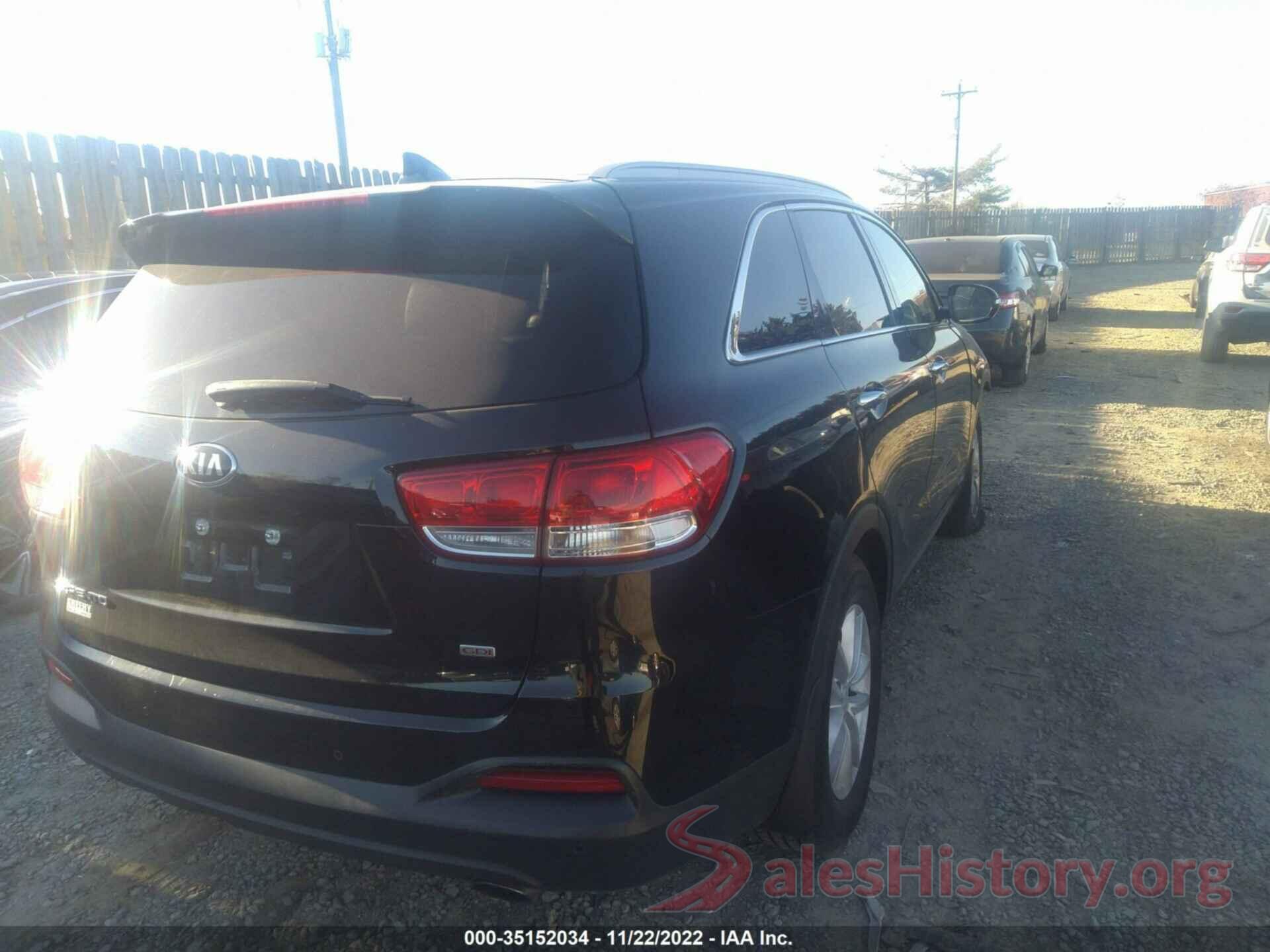 5XYPGDA35HG325887 2017 KIA SORENTO