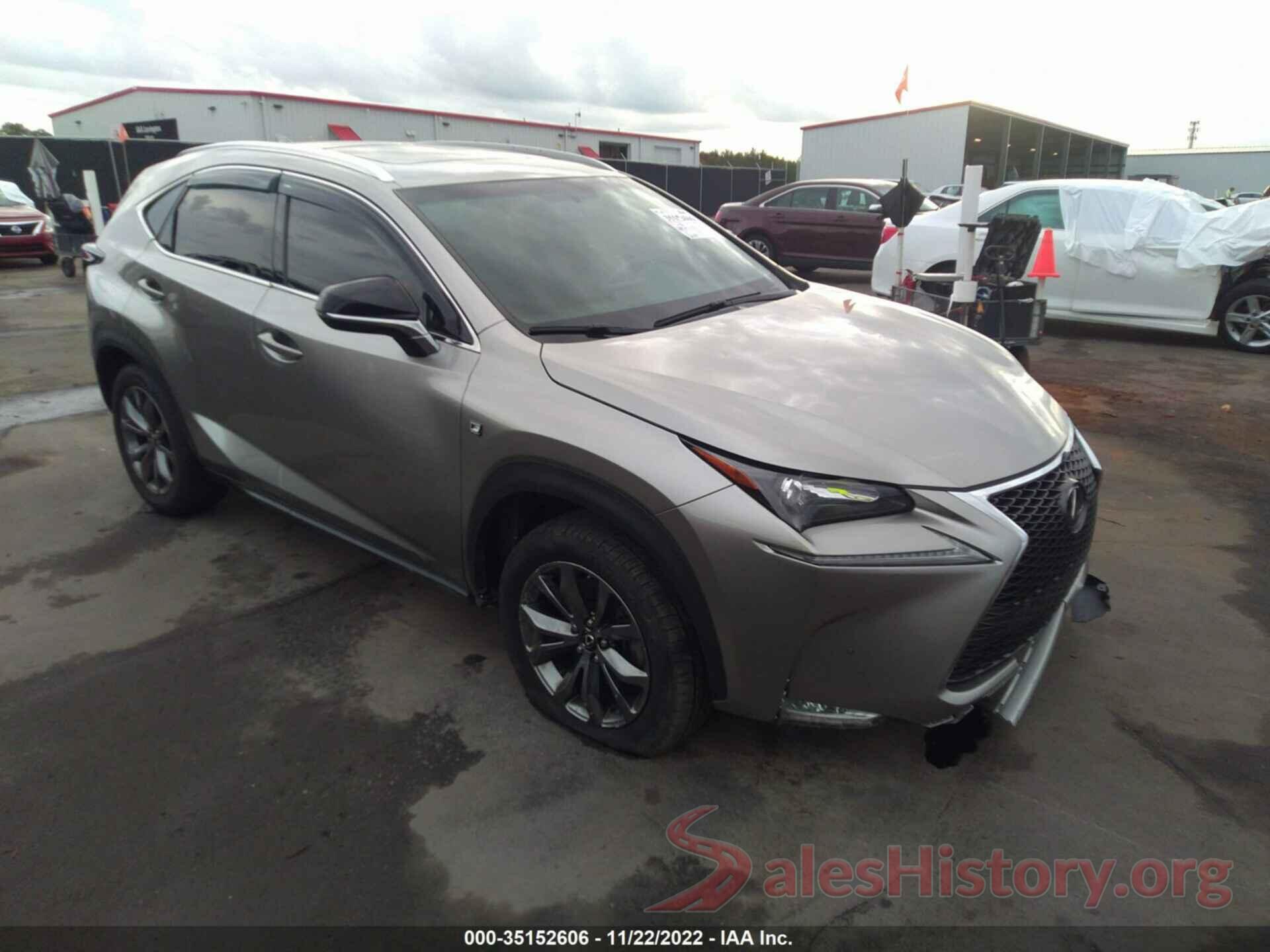 JTJYARBZ3H2067334 2017 LEXUS NX