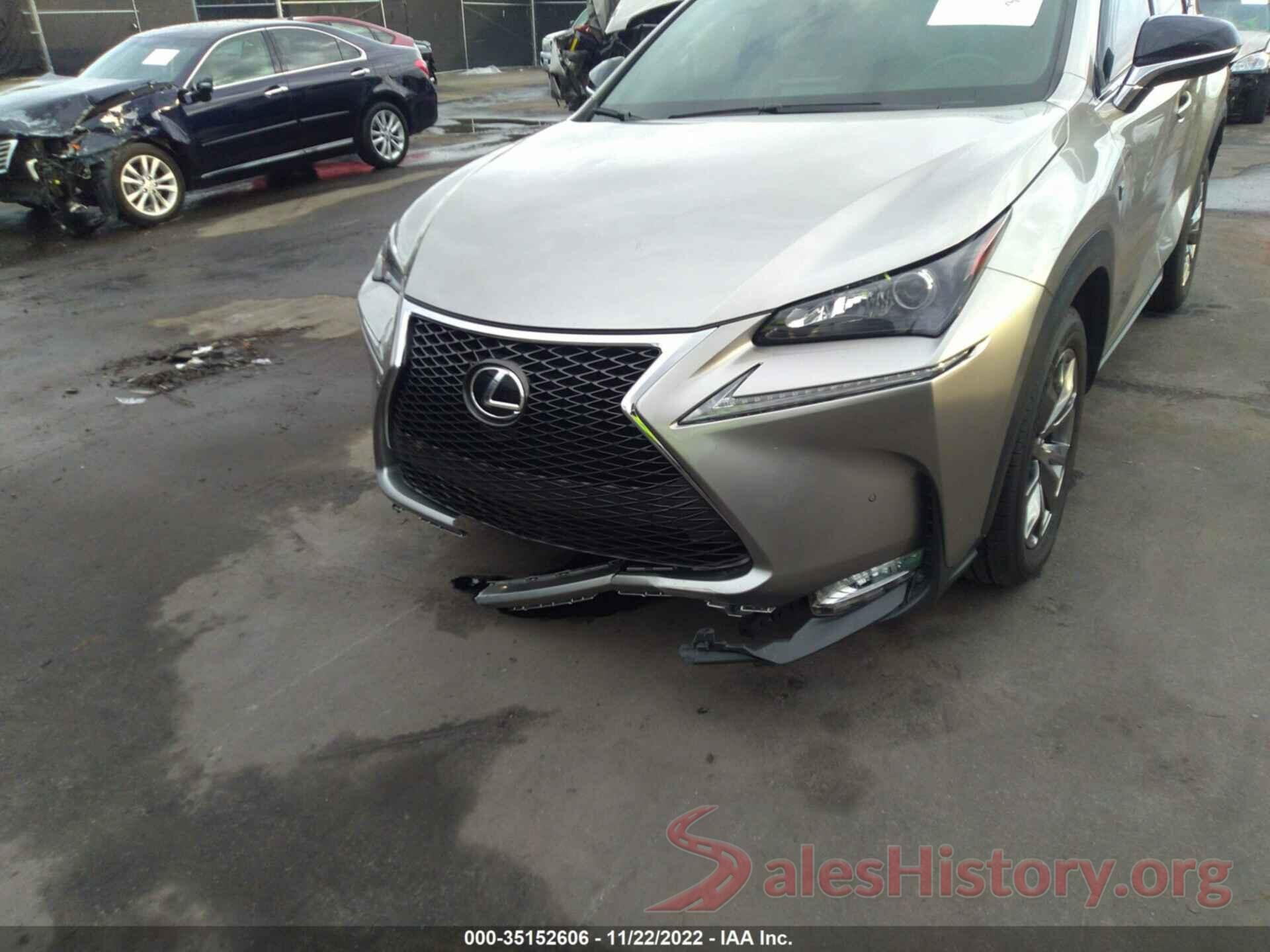 JTJYARBZ3H2067334 2017 LEXUS NX