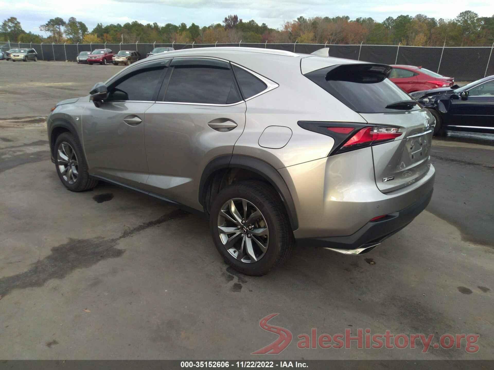 JTJYARBZ3H2067334 2017 LEXUS NX