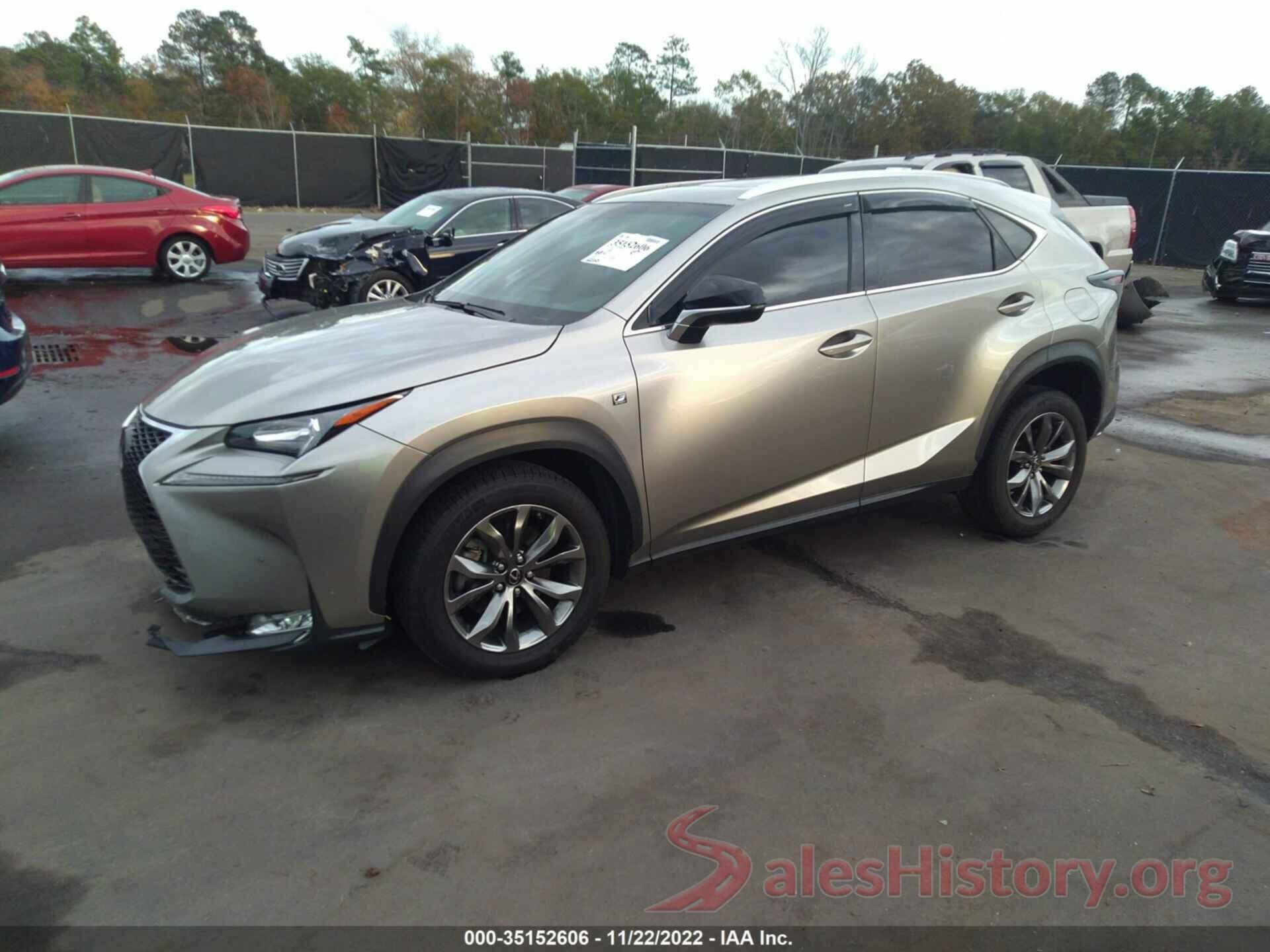 JTJYARBZ3H2067334 2017 LEXUS NX