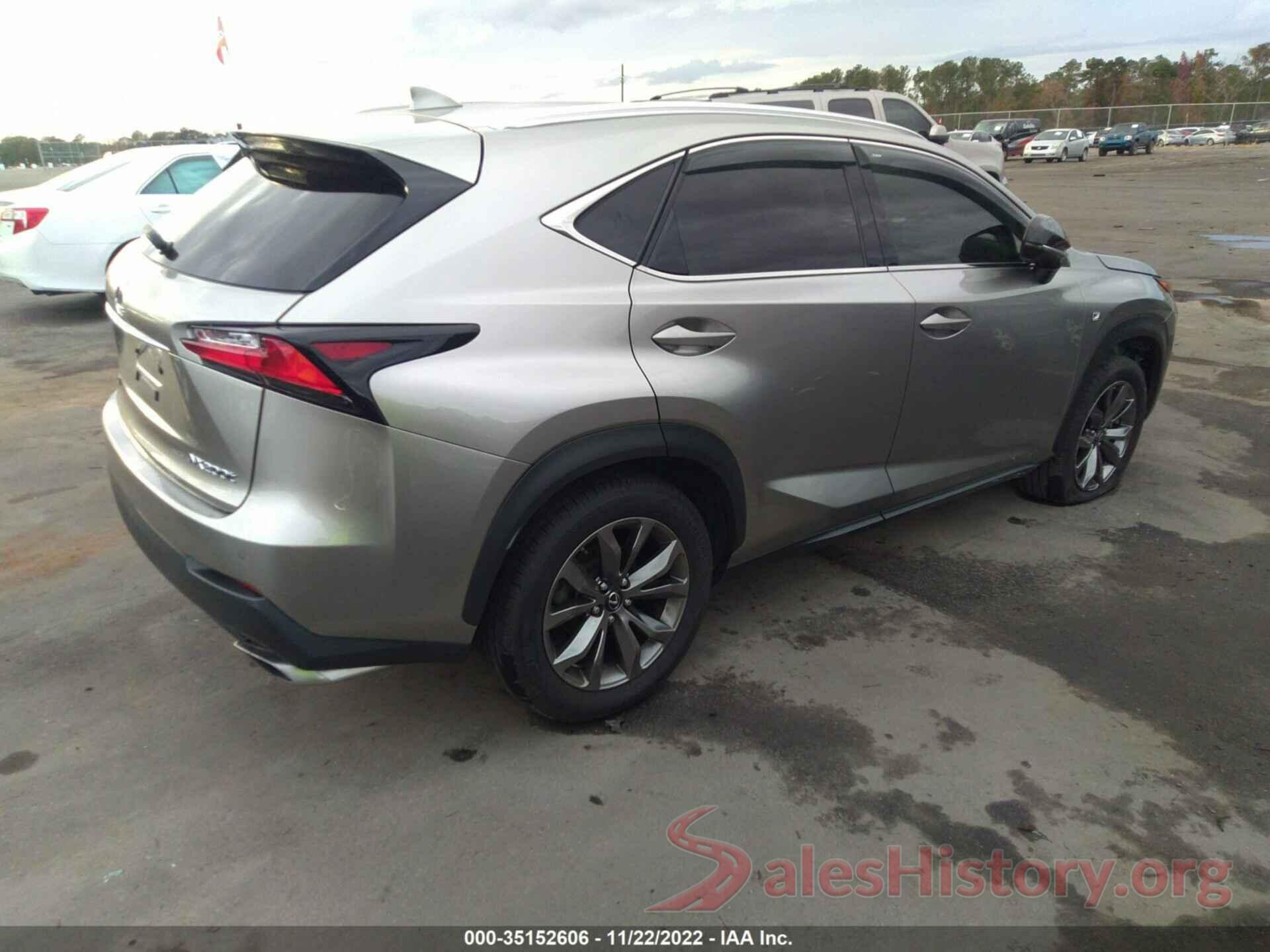 JTJYARBZ3H2067334 2017 LEXUS NX