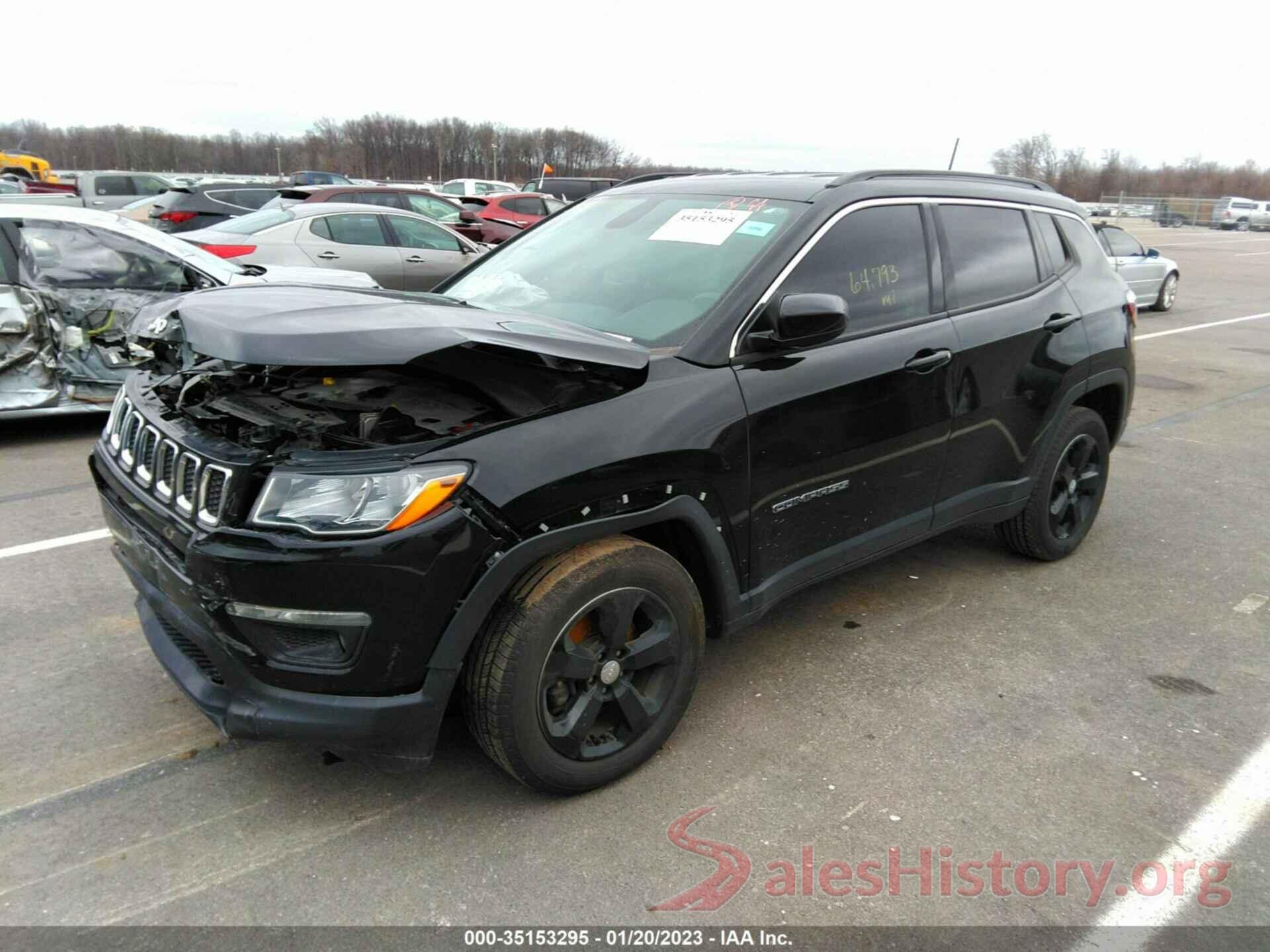 3C4NJDBBXKT700283 2019 JEEP COMPASS