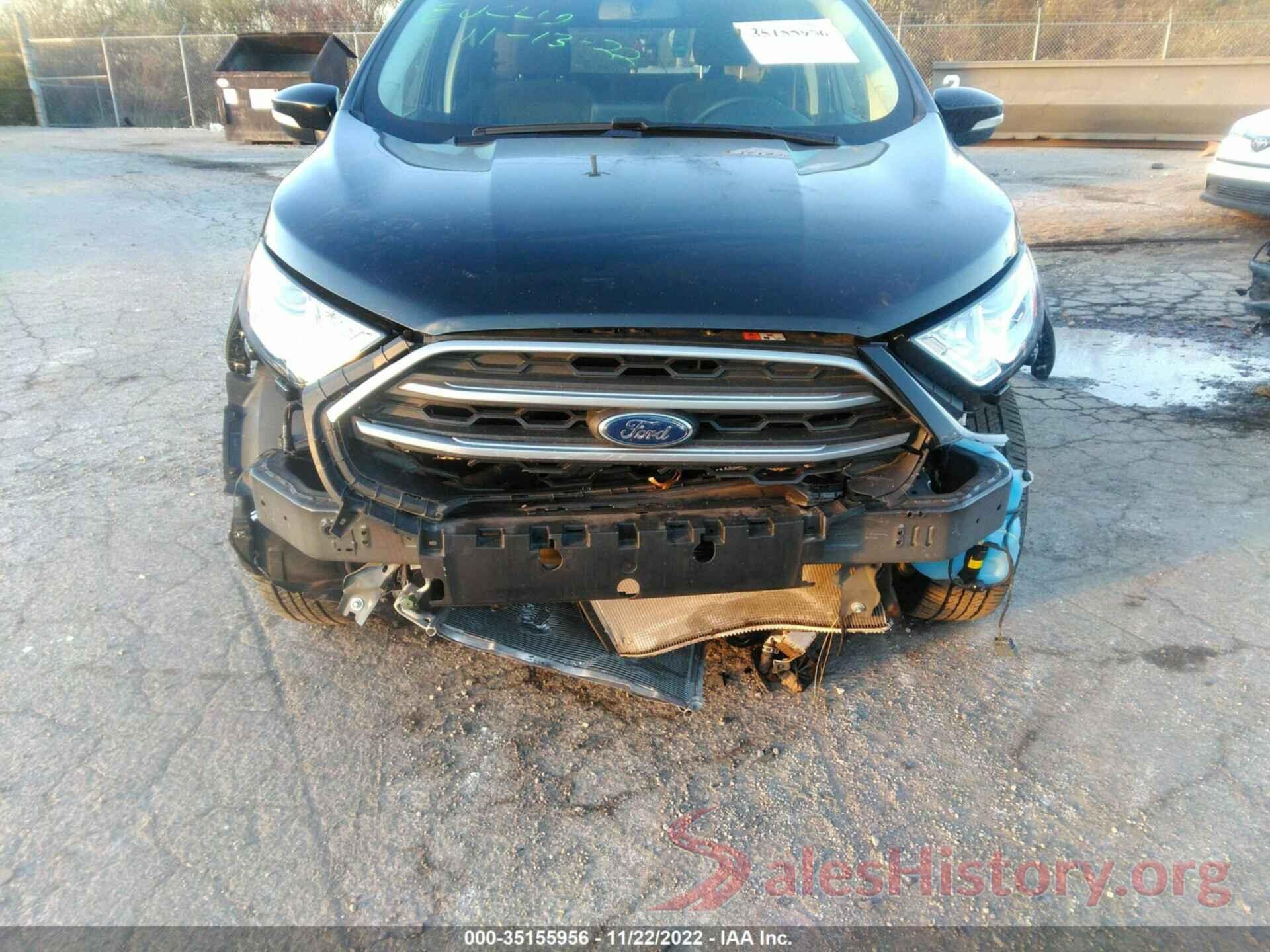 MAJ3S2GEXLC348398 2020 FORD ECOSPORT