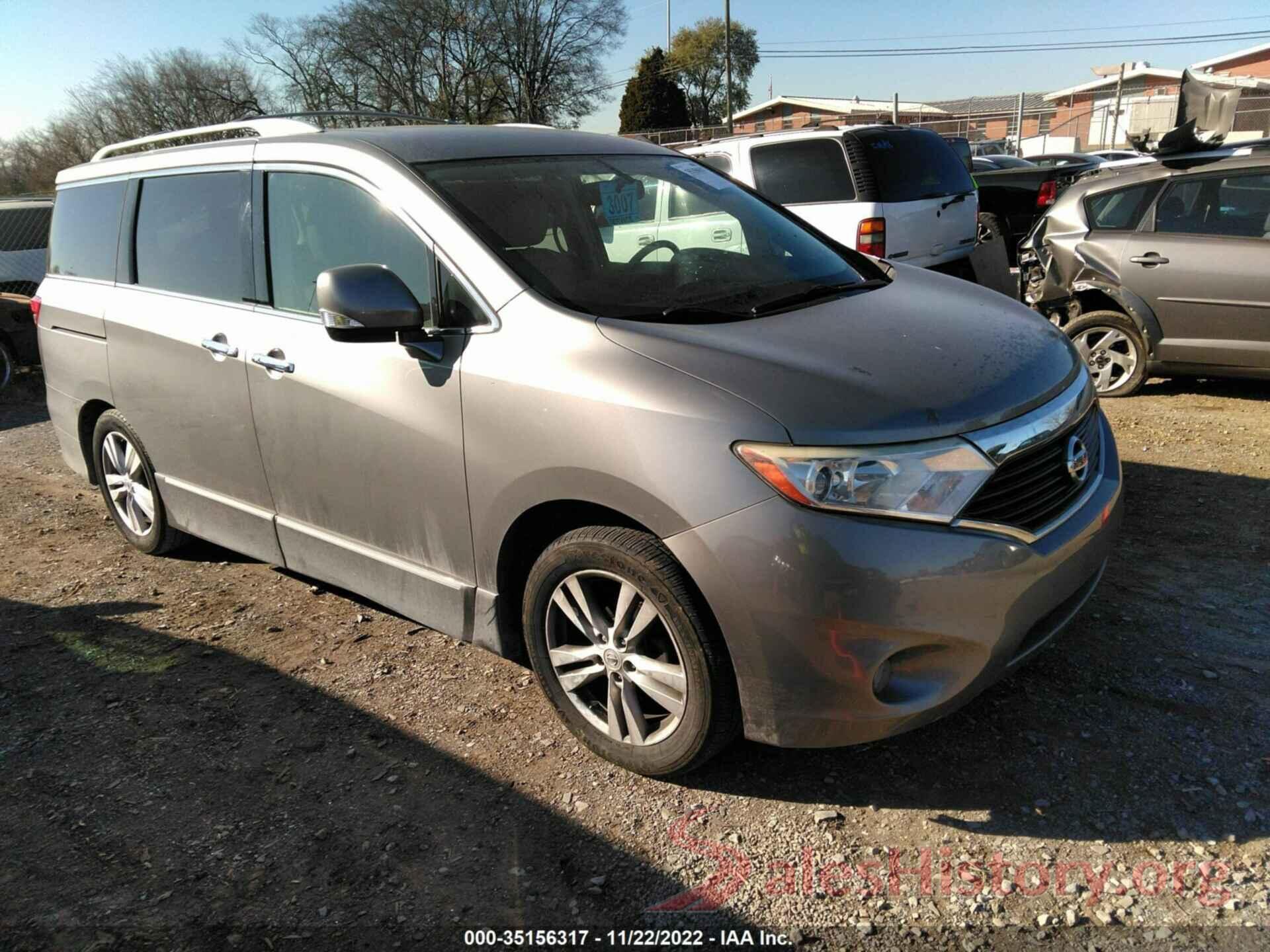 JN8AE2KPXC9037315 2012 NISSAN QUEST