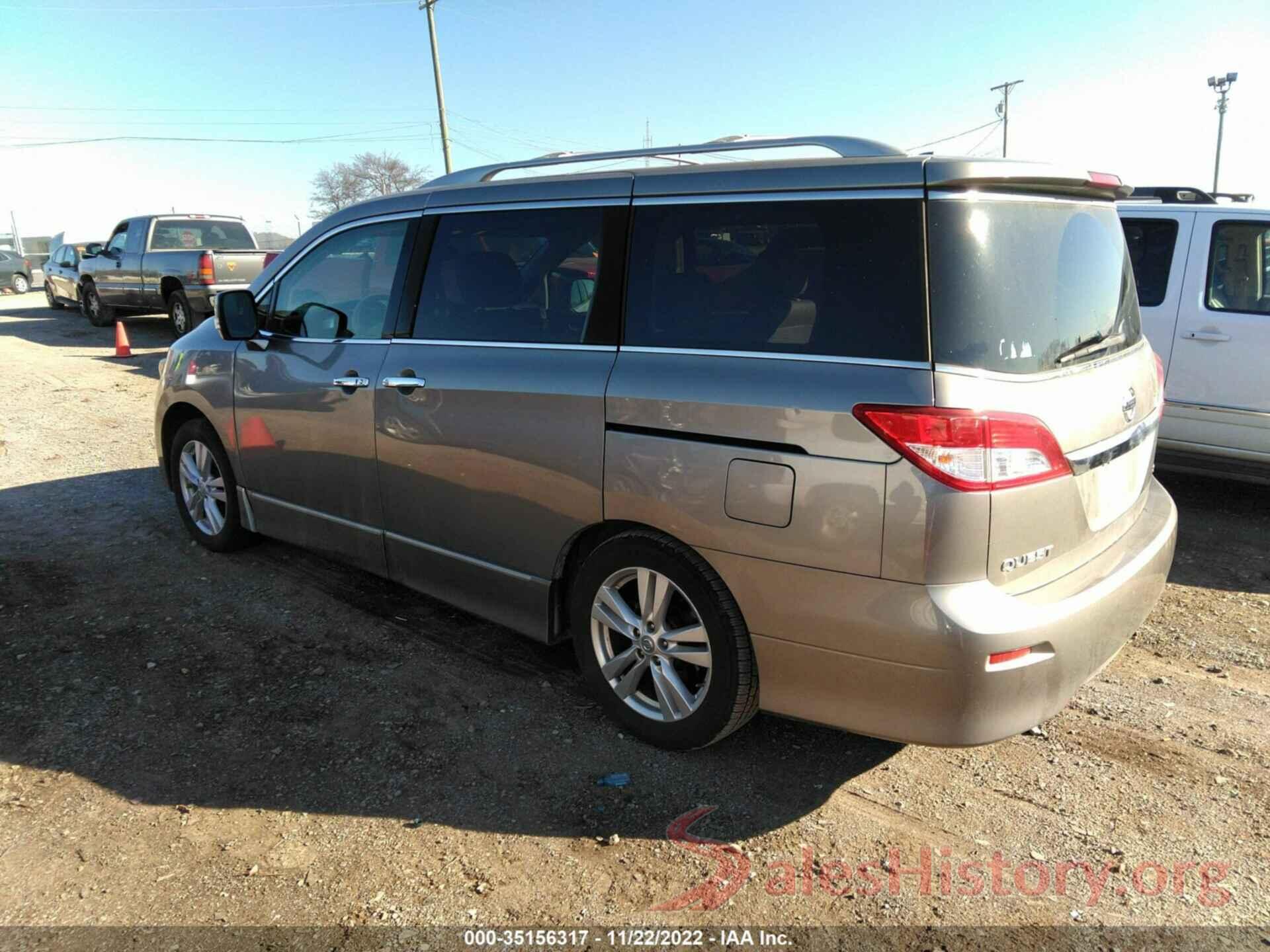 JN8AE2KPXC9037315 2012 NISSAN QUEST