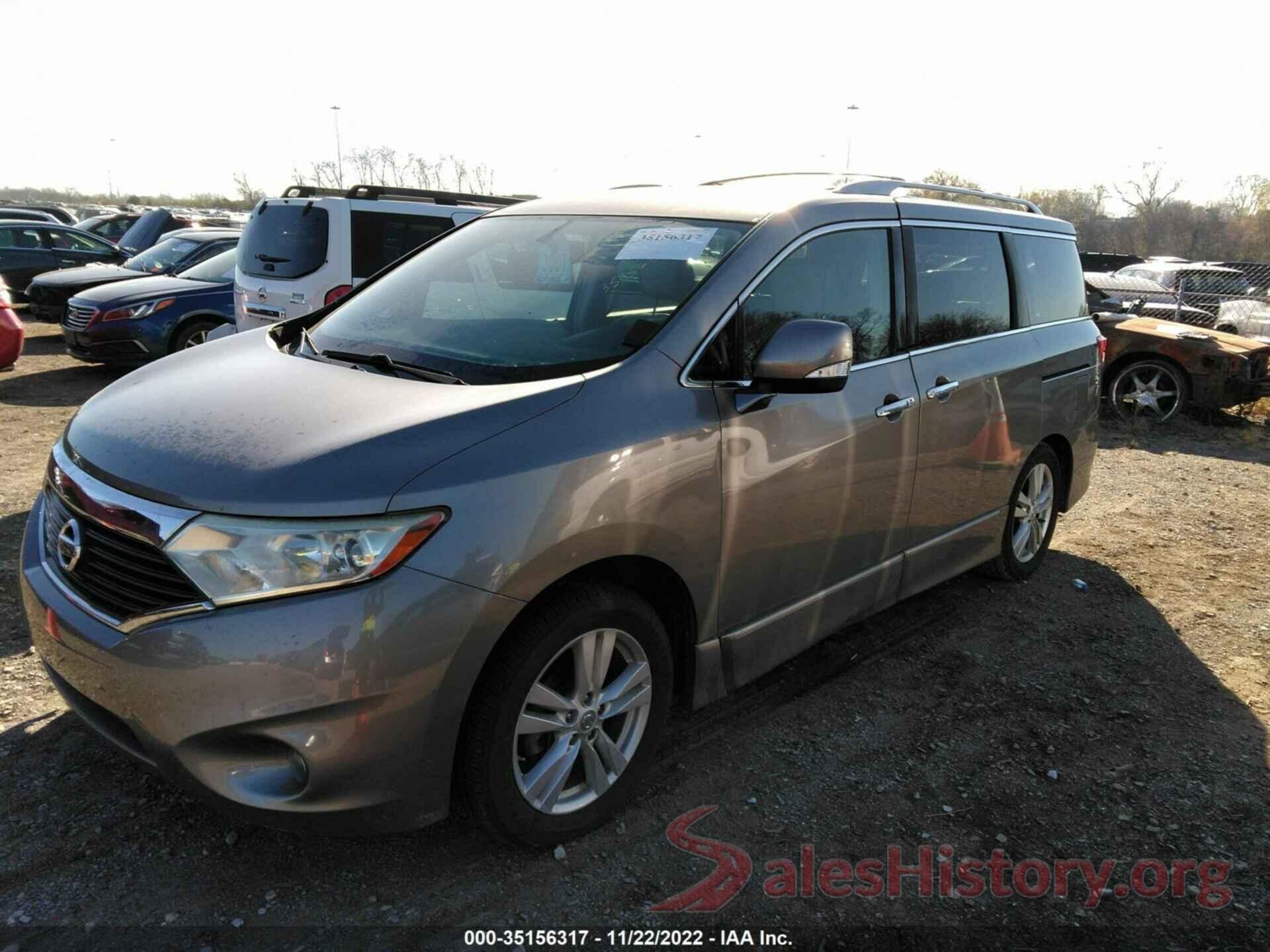 JN8AE2KPXC9037315 2012 NISSAN QUEST