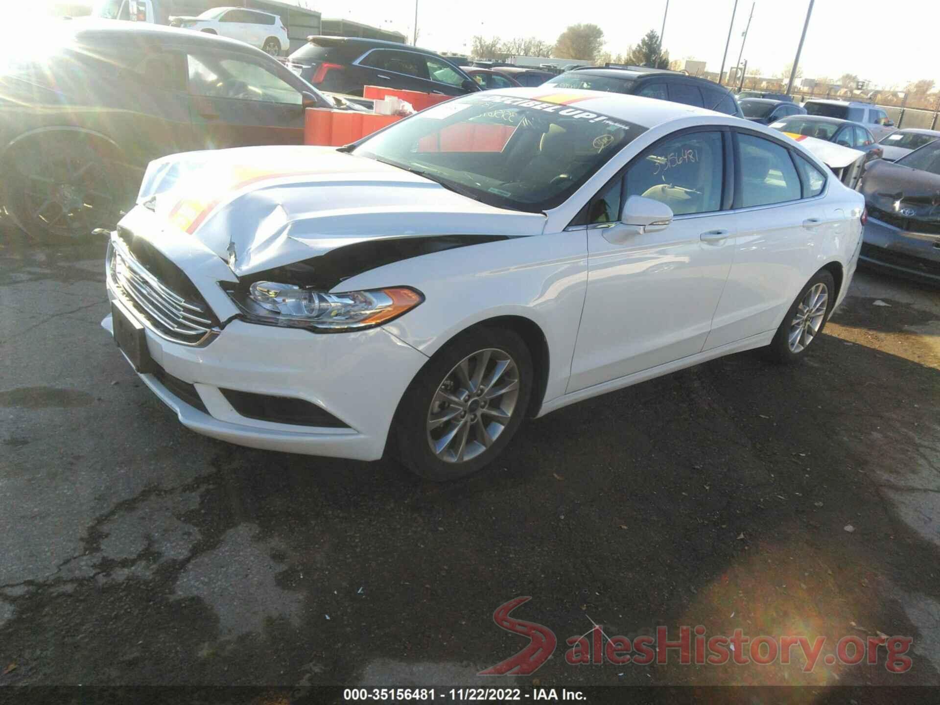 3FA6P0HD6HR286662 2017 FORD FUSION