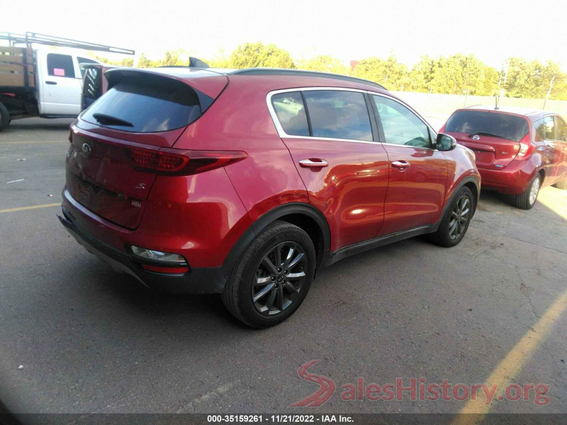 KNDP63AC9L7703664 2020 KIA SPORTAGE