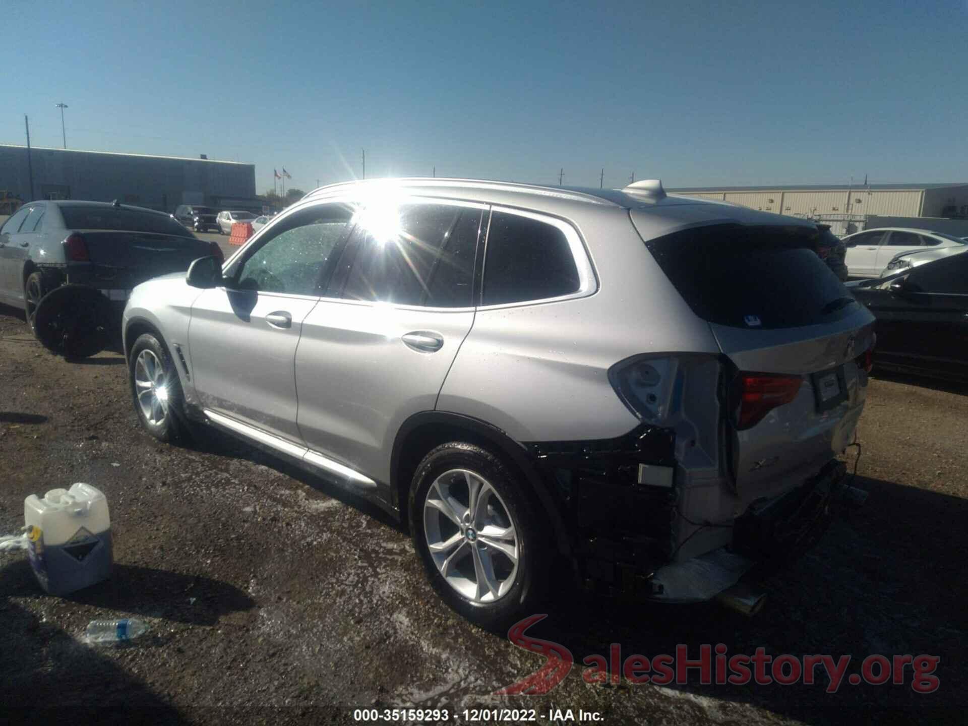 5UXTR7C59KLR45242 2019 BMW X3