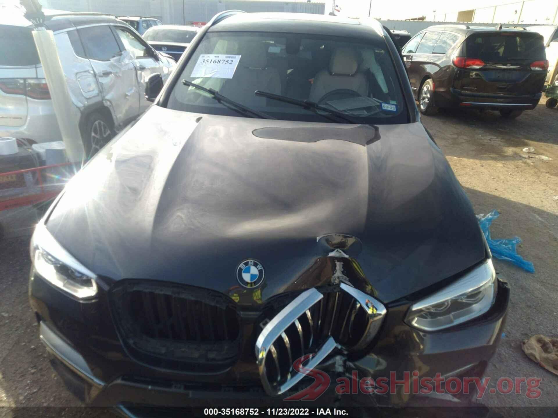 5UXTR9C59JLC82168 2018 BMW X3