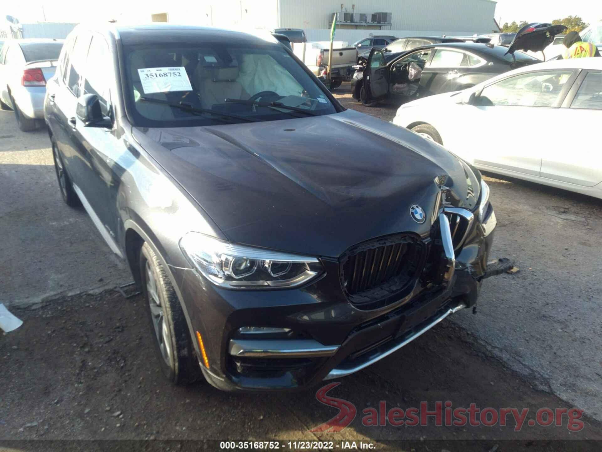 5UXTR9C59JLC82168 2018 BMW X3