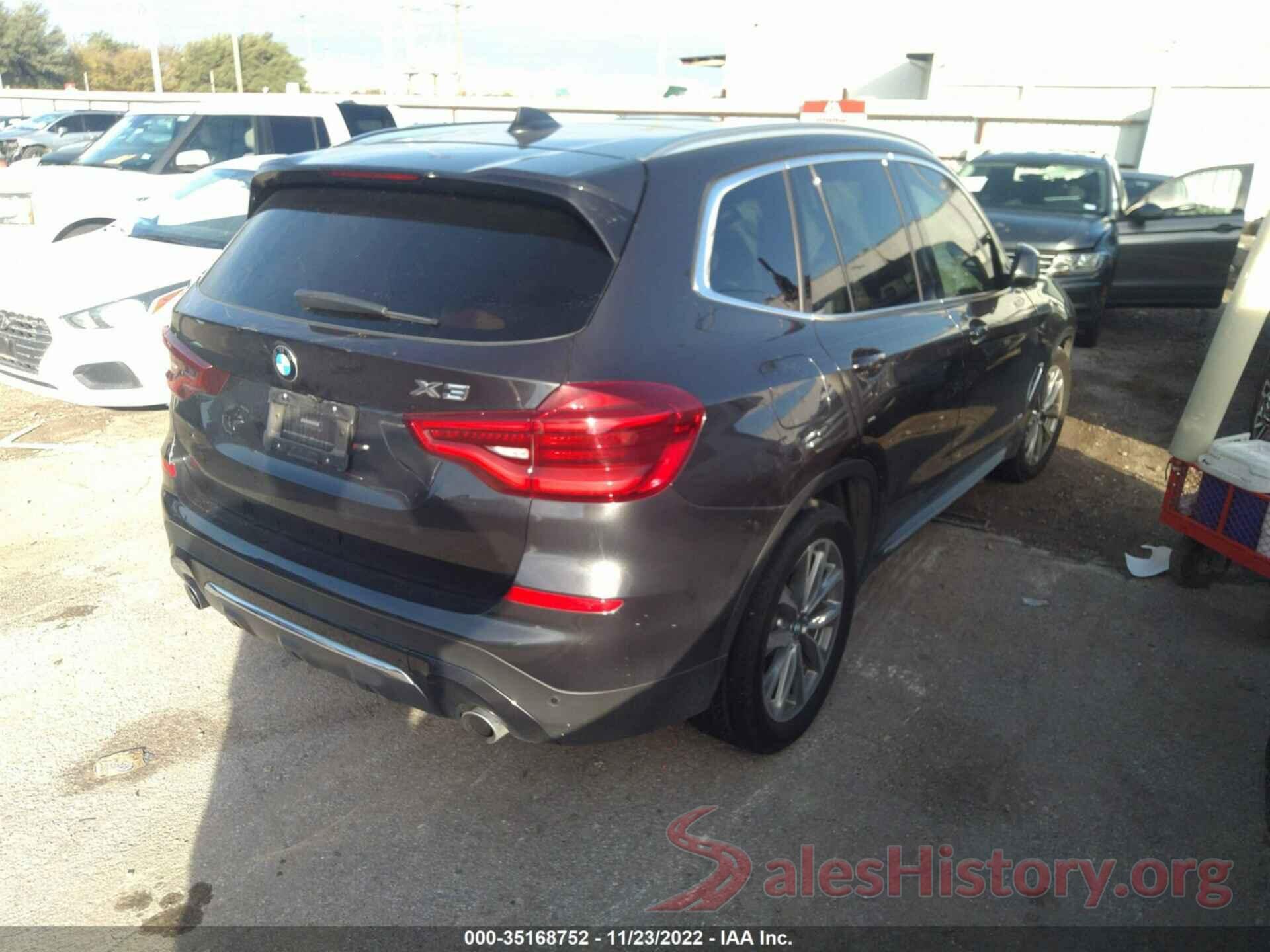 5UXTR9C59JLC82168 2018 BMW X3