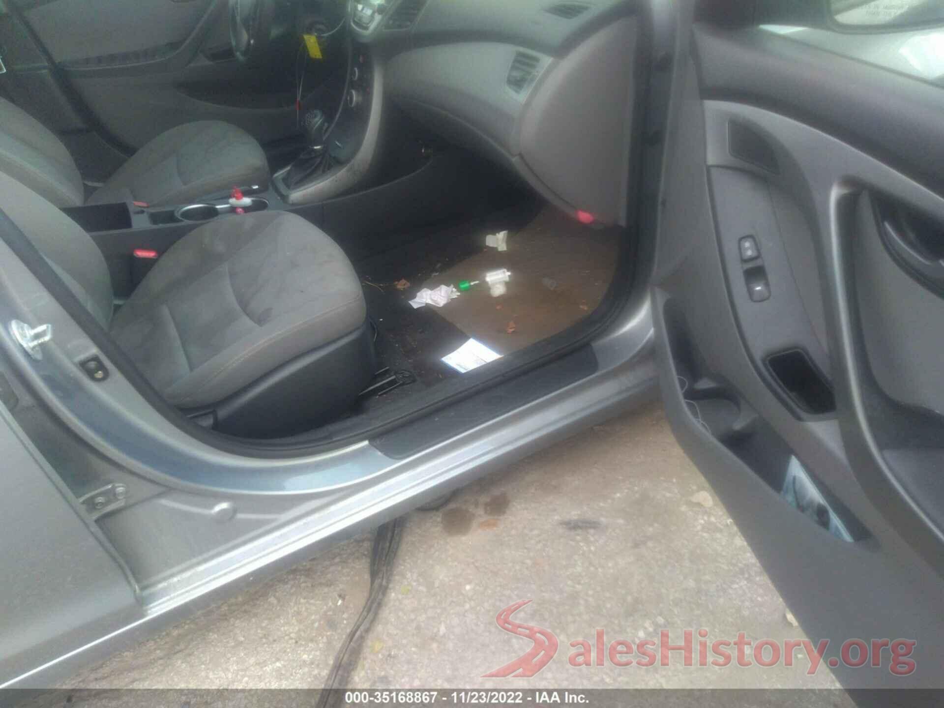 KMHDH4AE8FU388412 2015 HYUNDAI ELANTRA