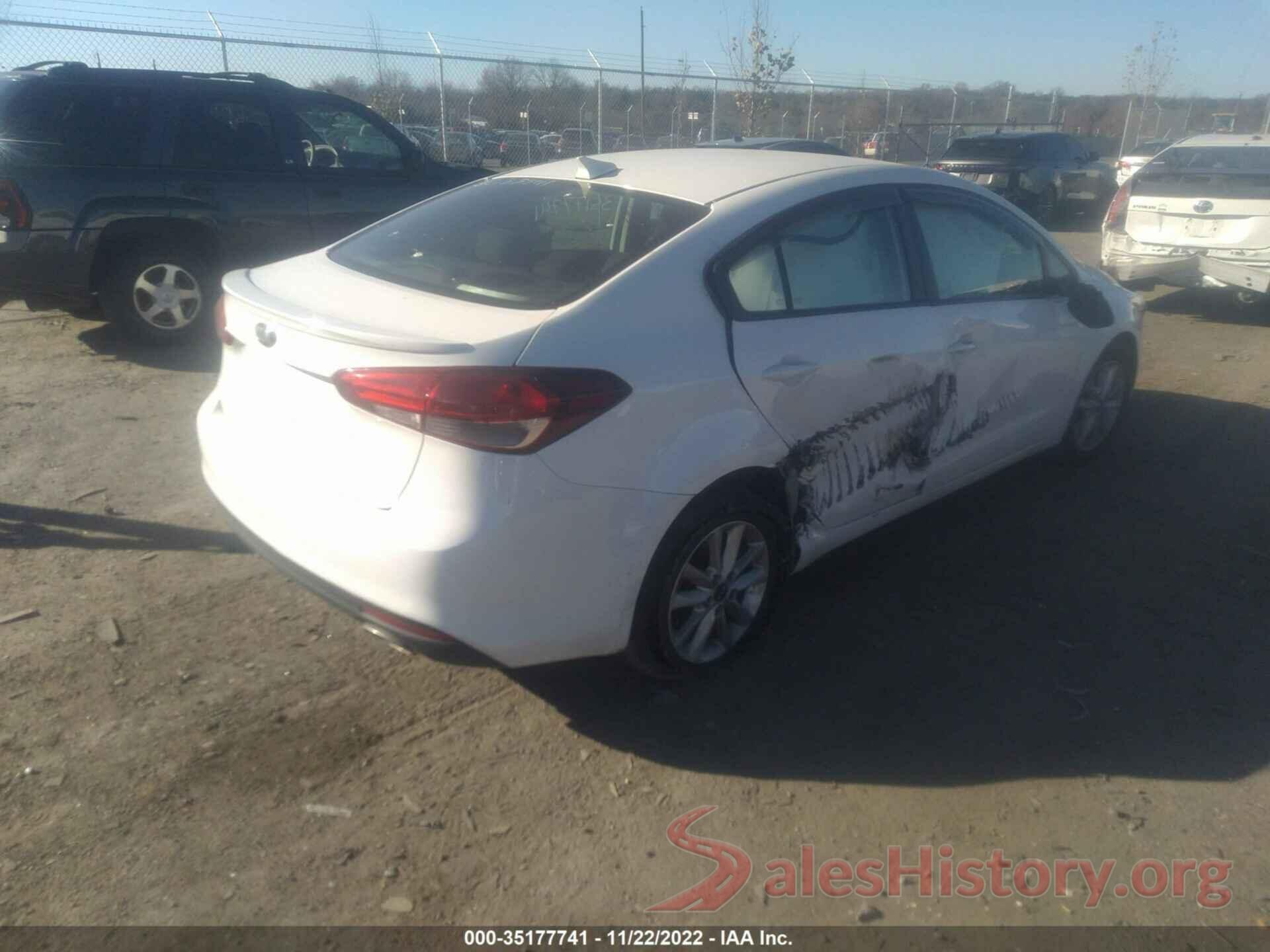 3KPFL4A72HE115531 2017 KIA FORTE