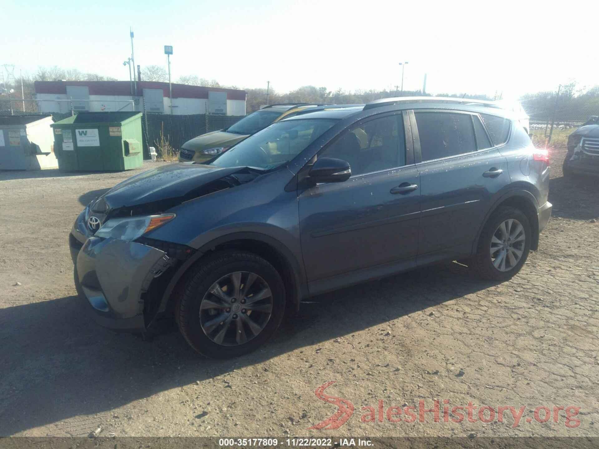 2T3DFREV2DW039702 2013 TOYOTA RAV4