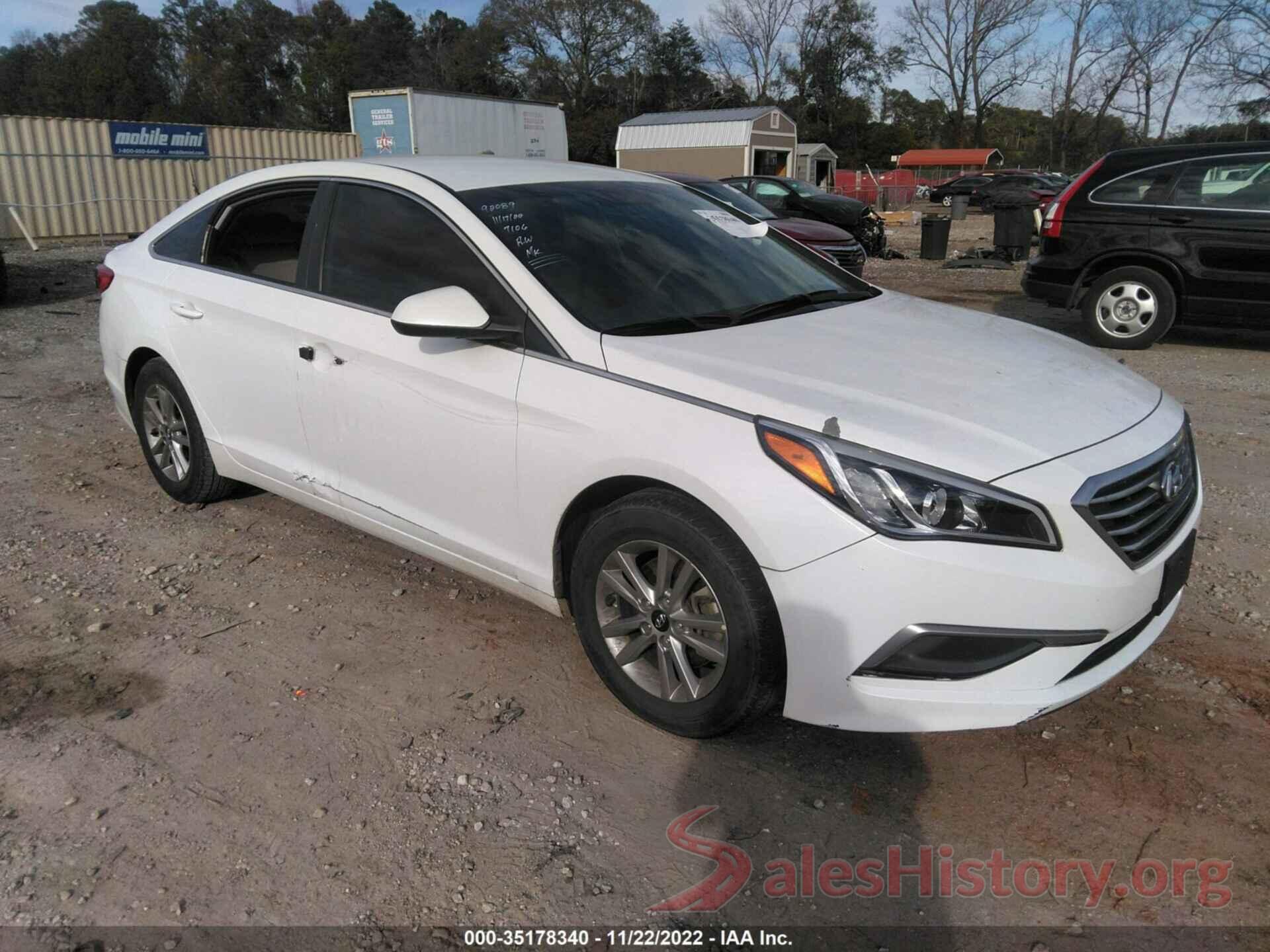 5NPE24AF6HH507106 2017 HYUNDAI SONATA