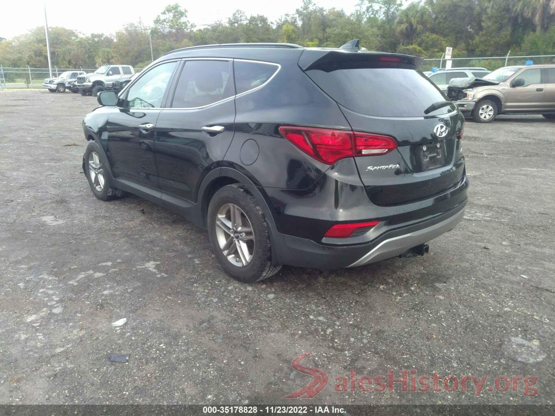 5NMZU3LB1JH075530 2018 HYUNDAI SANTA FE SPORT