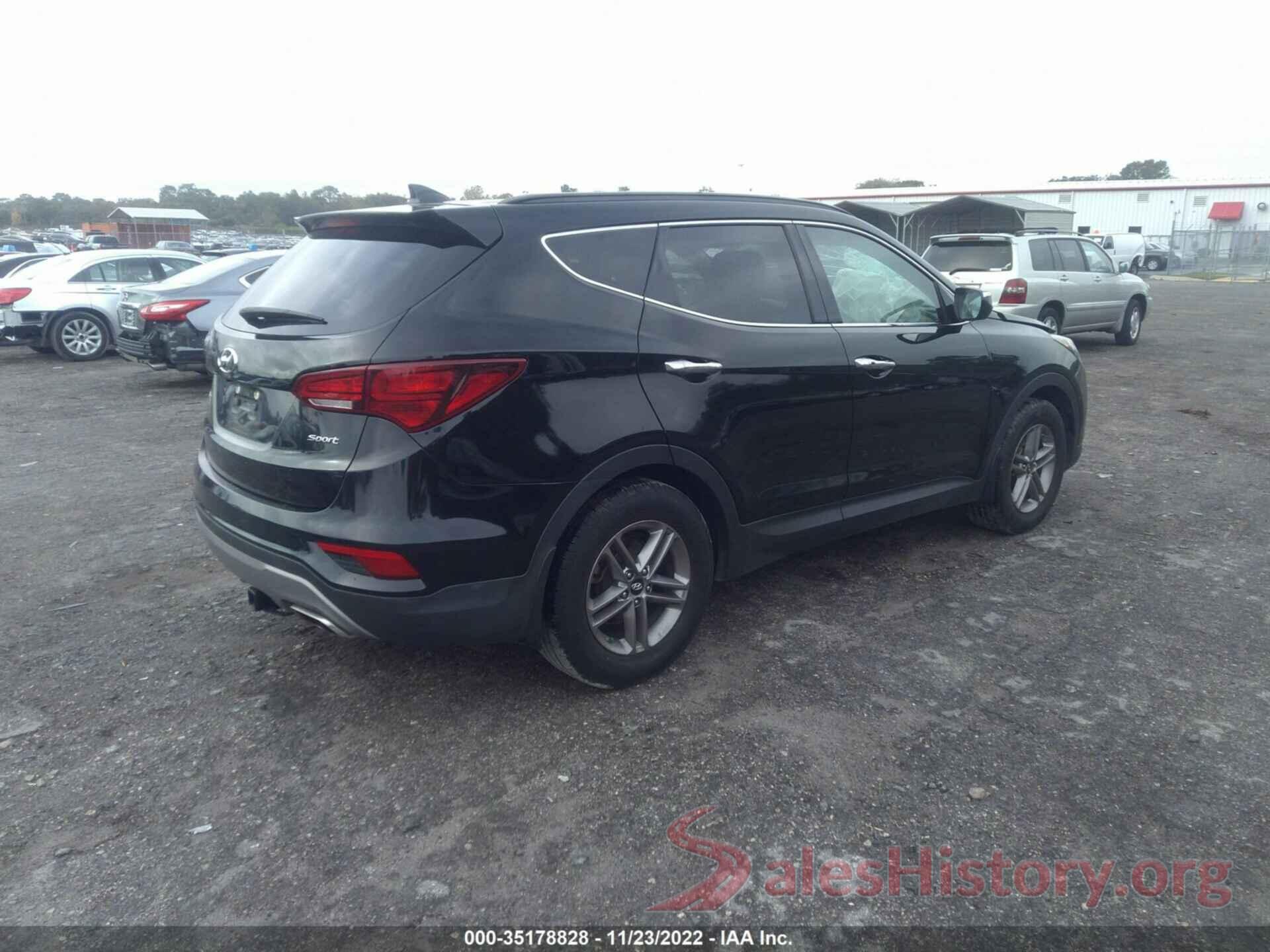 5NMZU3LB1JH075530 2018 HYUNDAI SANTA FE SPORT