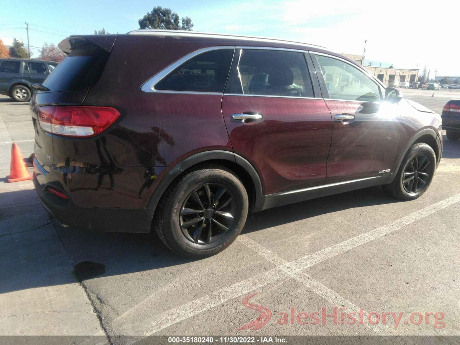 5XYPGDA57JG391588 2018 KIA SORENTO