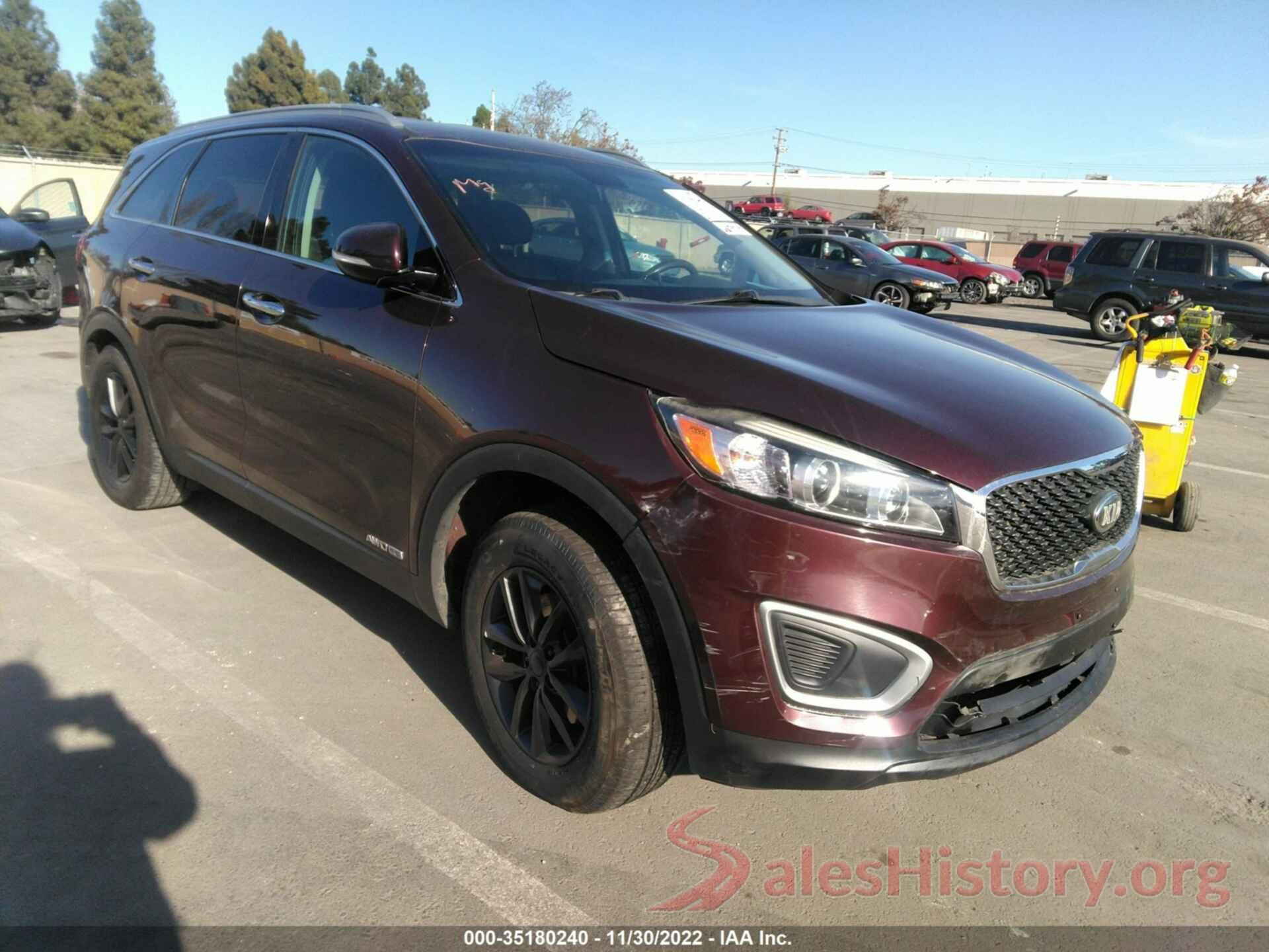 5XYPGDA57JG391588 2018 KIA SORENTO