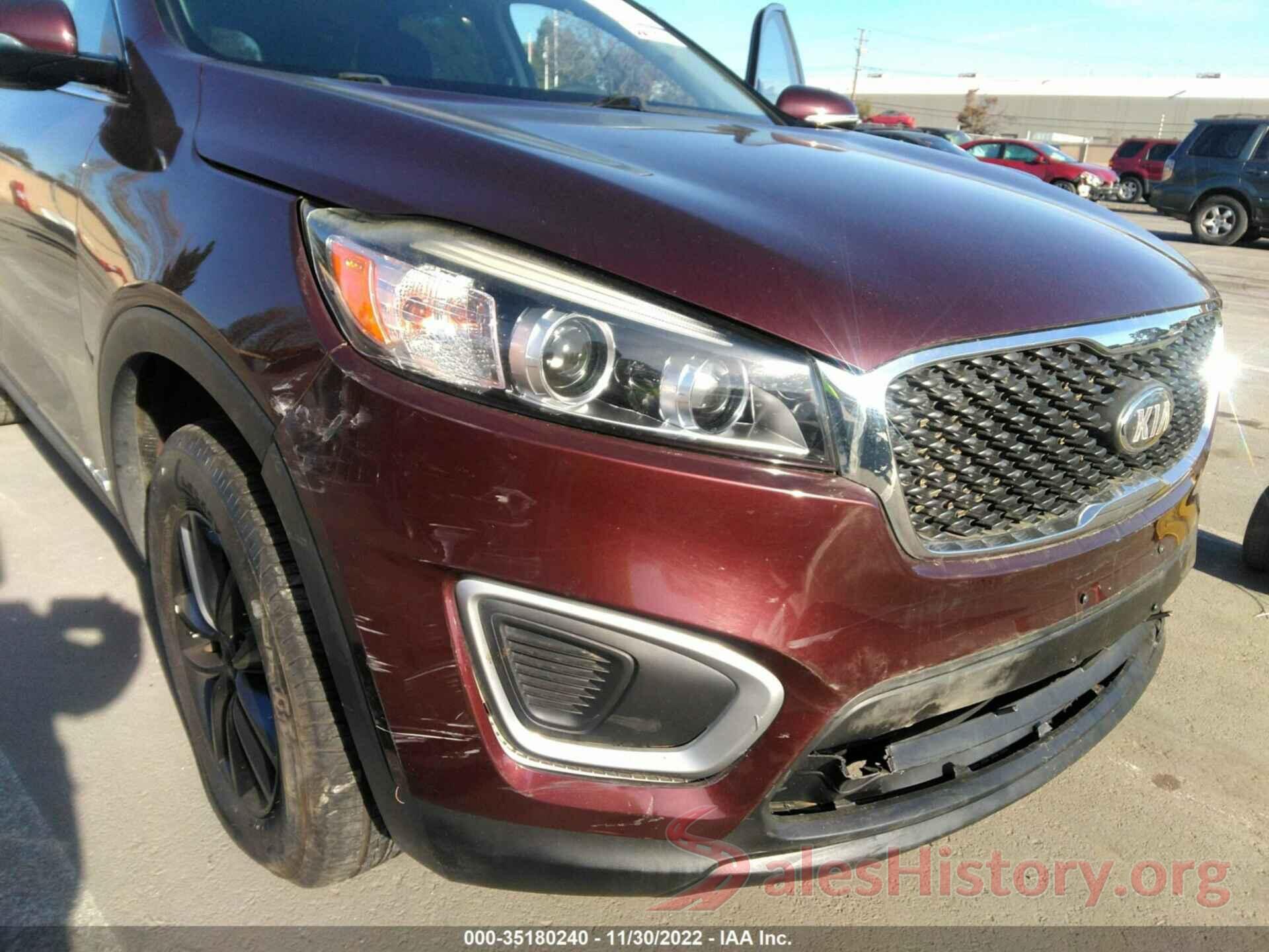 5XYPGDA57JG391588 2018 KIA SORENTO