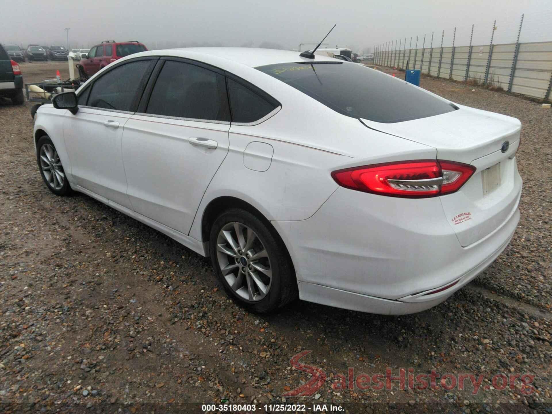 3FA6P0H77HR126817 2017 FORD FUSION