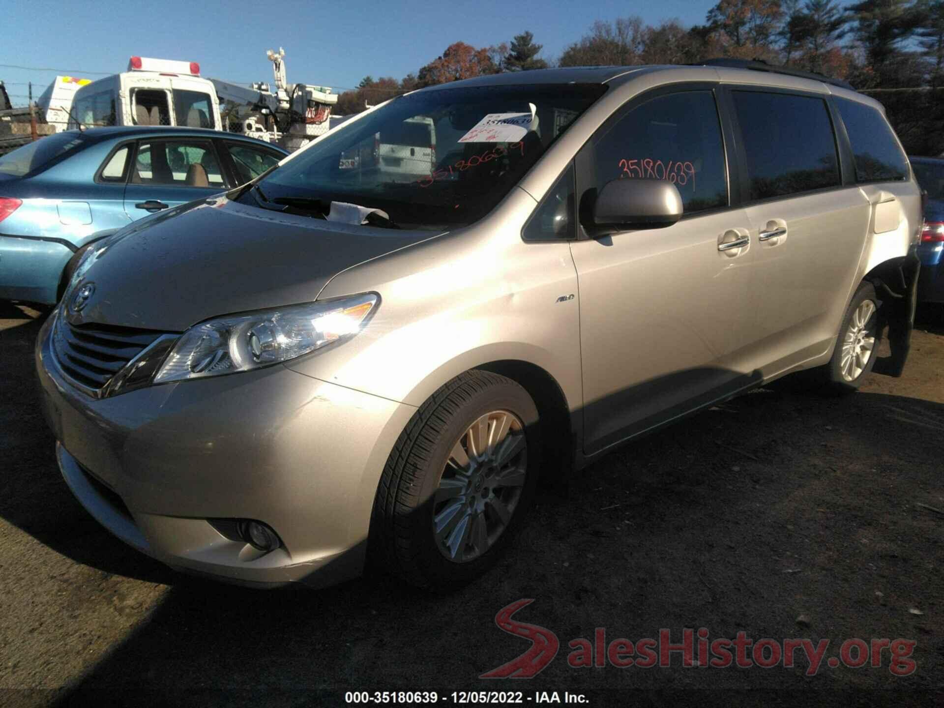 5TDDK3DC4GS138181 2016 TOYOTA SIENNA