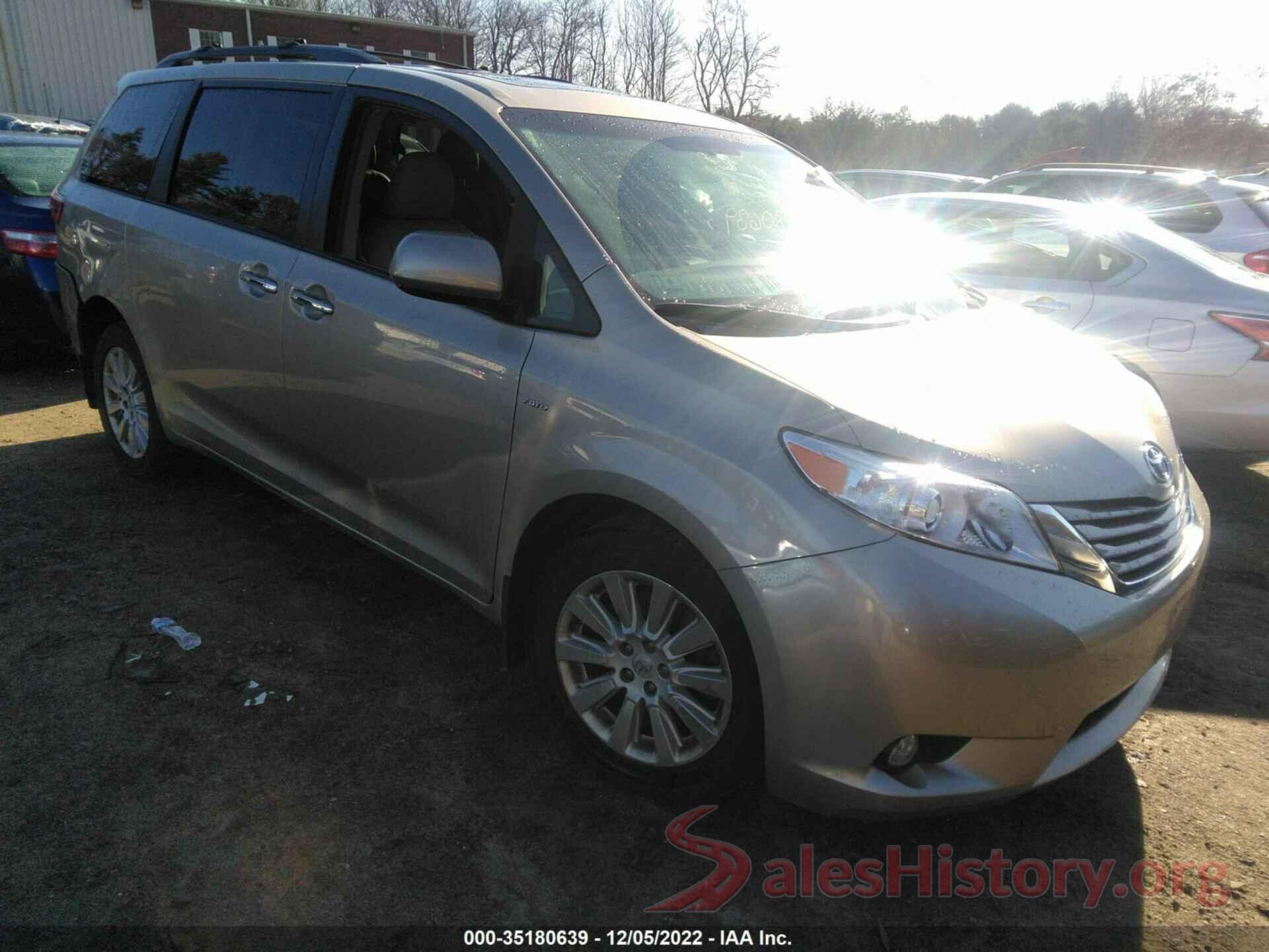 5TDDK3DC4GS138181 2016 TOYOTA SIENNA