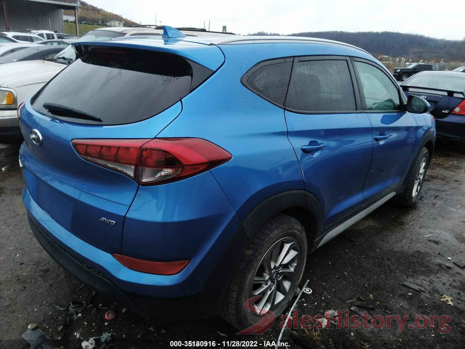 KM8J3CA43JU722034 2018 HYUNDAI TUCSON