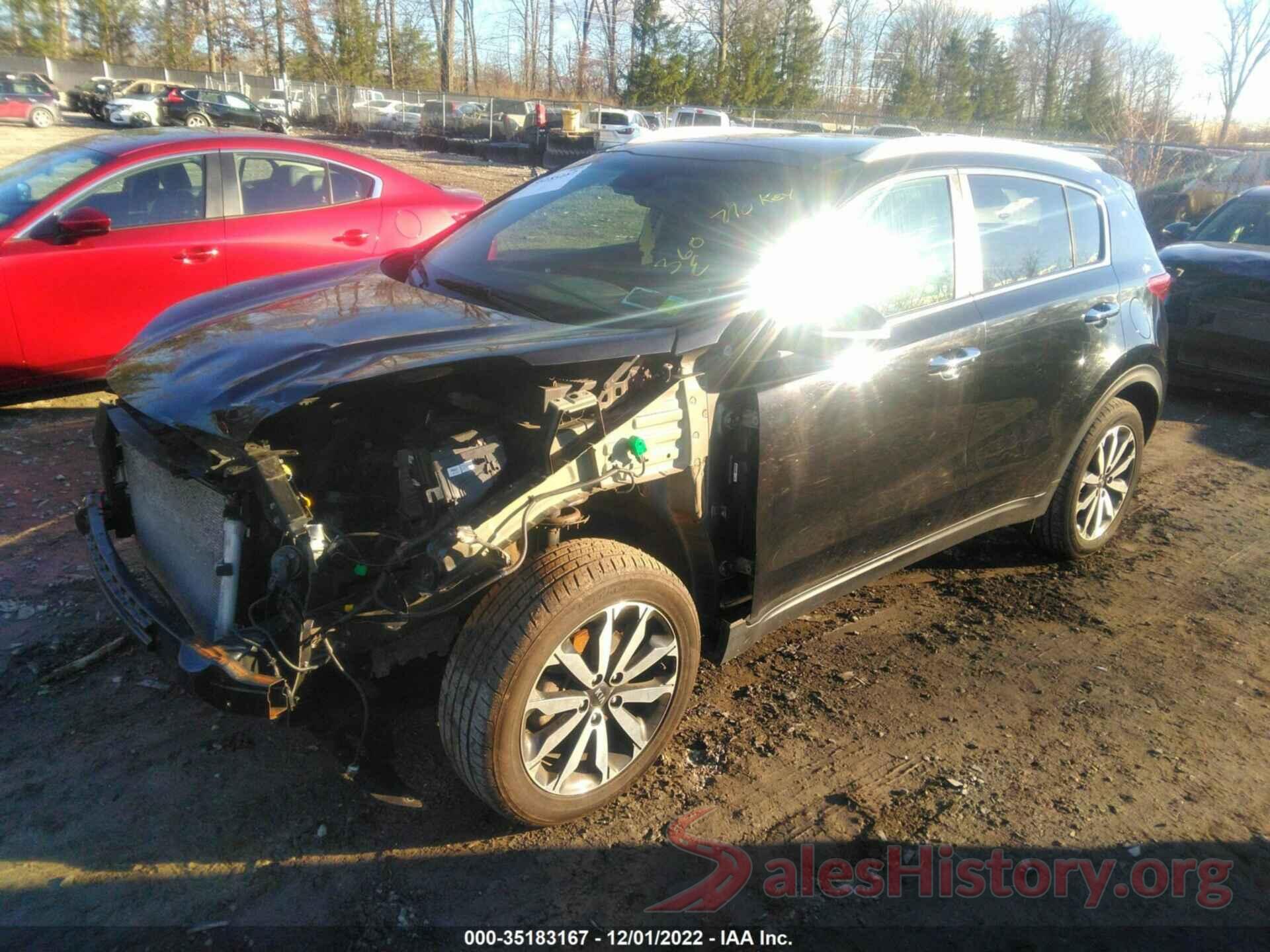 KNDPNCAC6H7266698 2017 KIA SPORTAGE