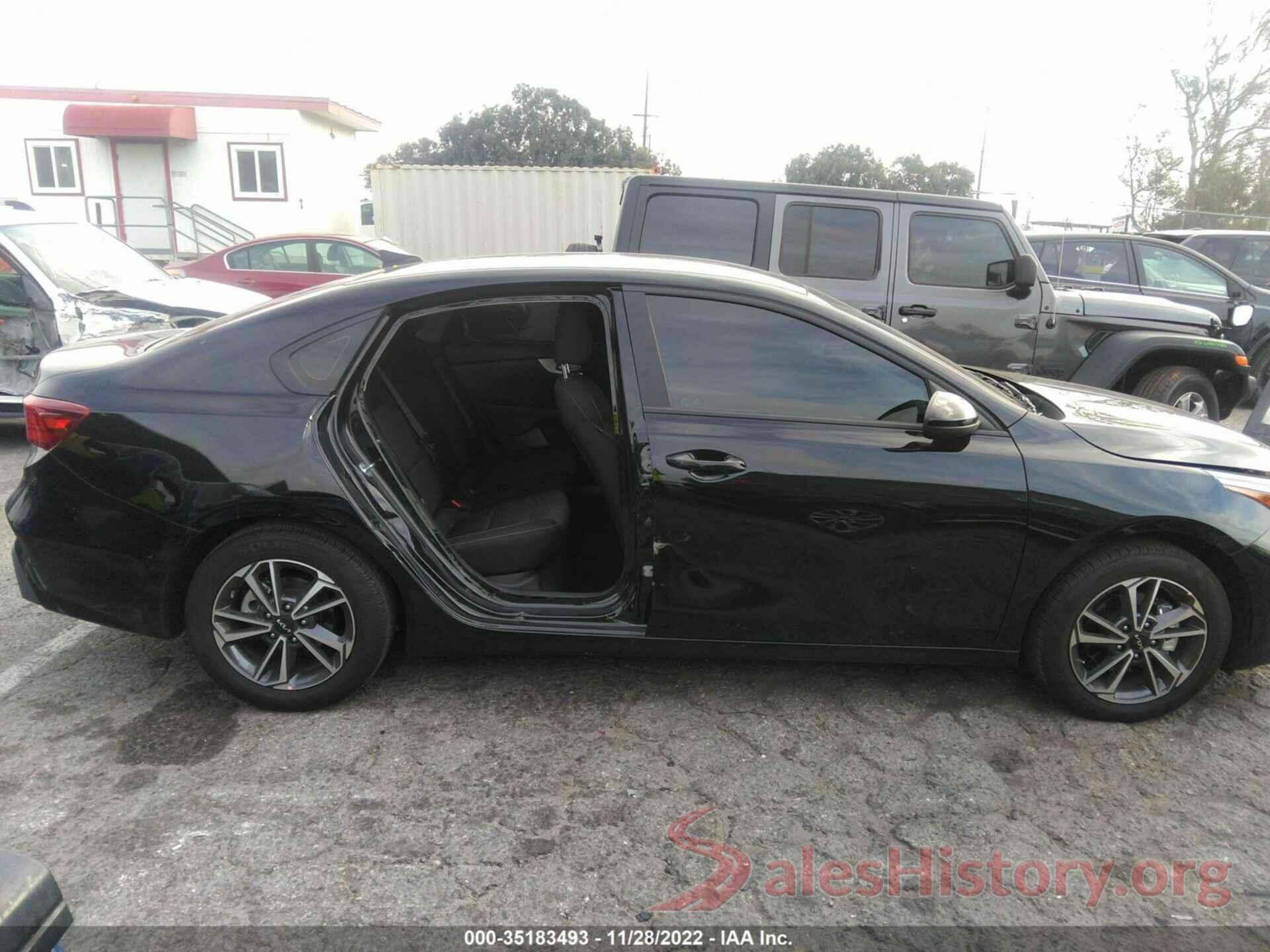 3KPF24AD0NE455121 2022 KIA FORTE