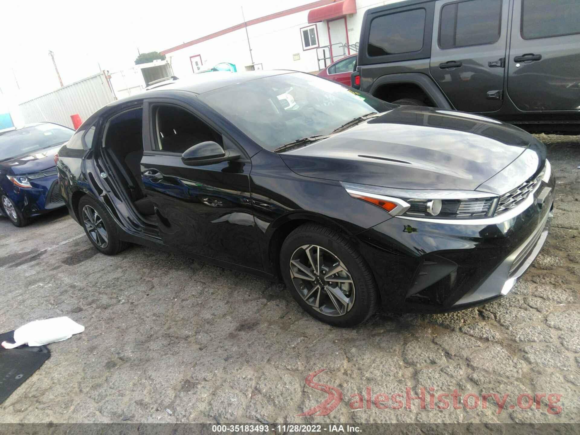 3KPF24AD0NE455121 2022 KIA FORTE