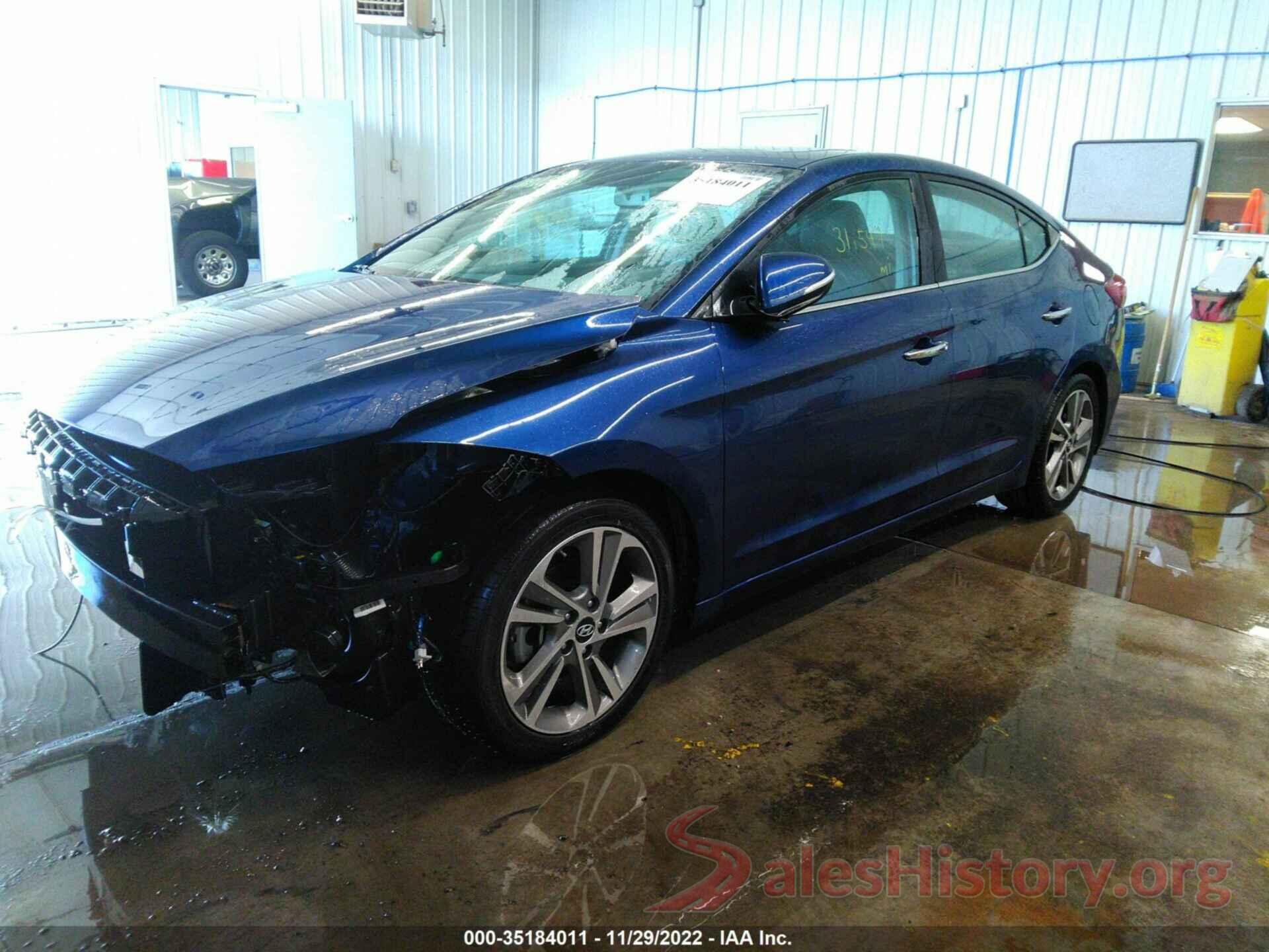 5NPD84LF1HH128893 2017 HYUNDAI ELANTRA