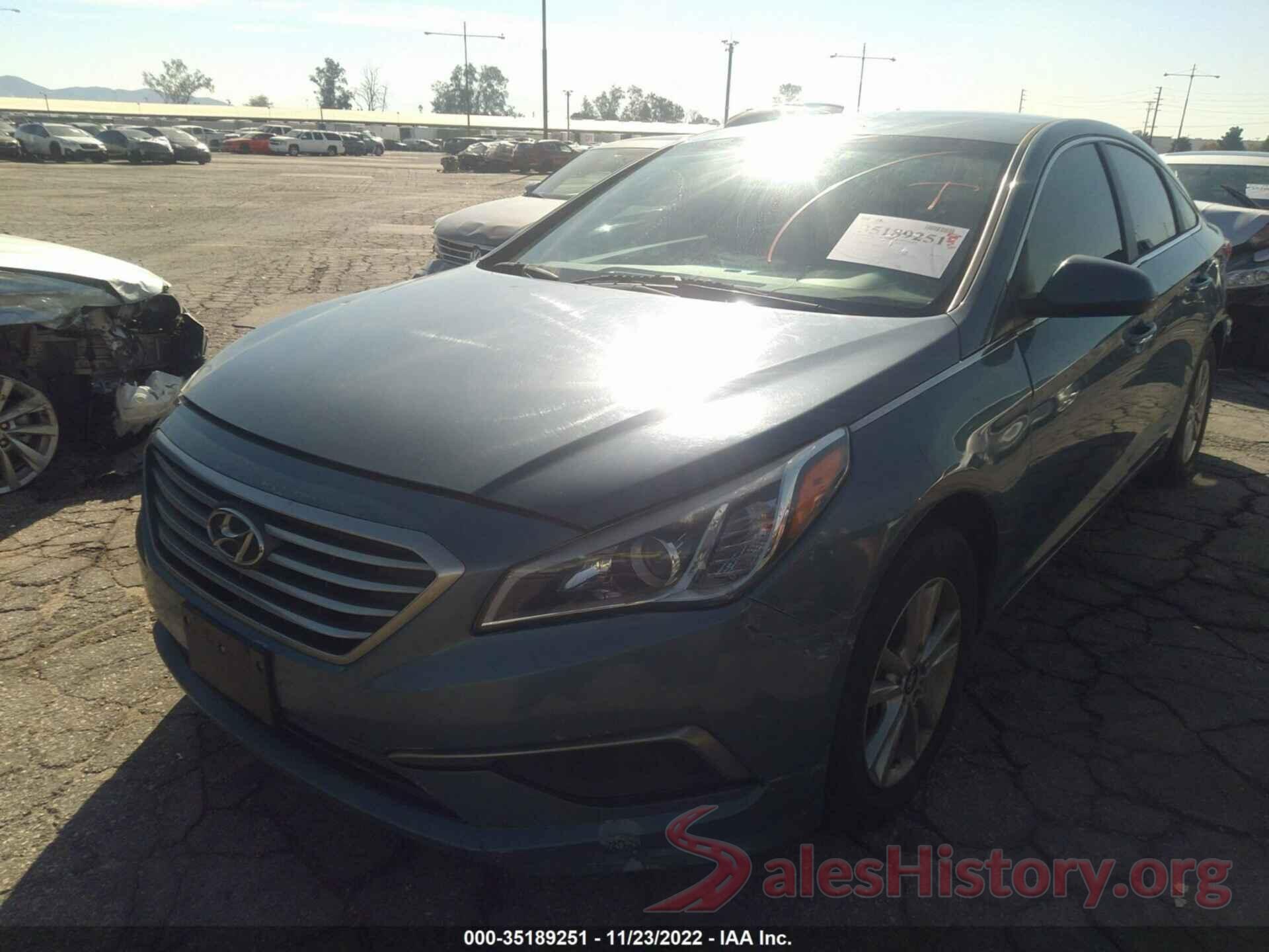 5NPE24AF4HH580765 2017 HYUNDAI SONATA