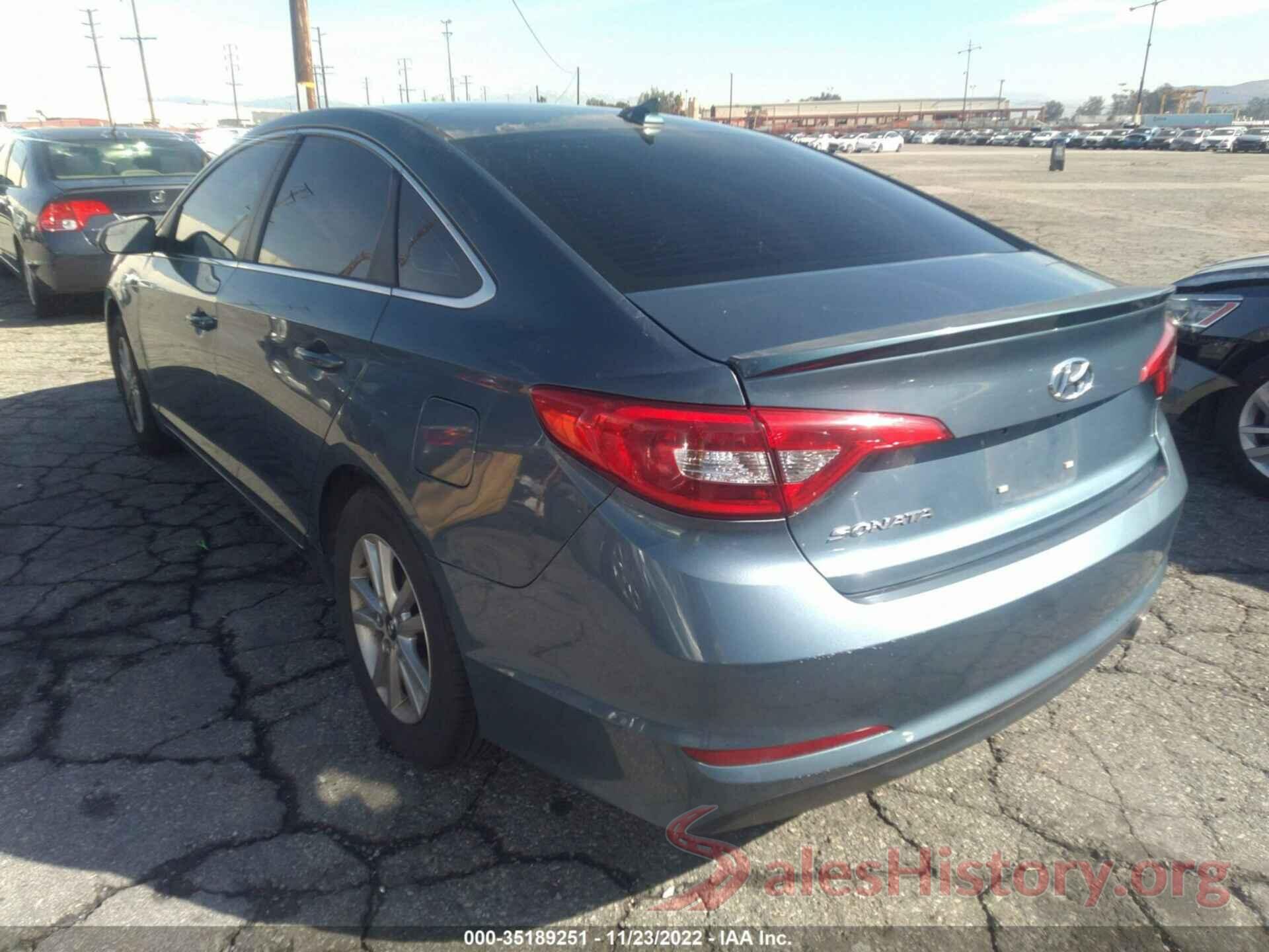 5NPE24AF4HH580765 2017 HYUNDAI SONATA