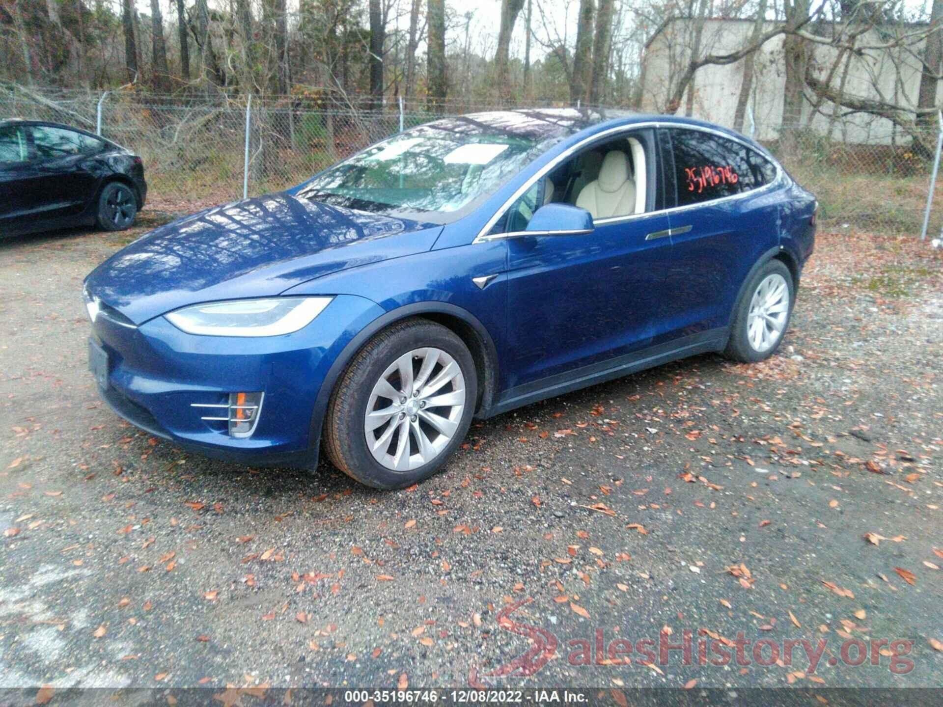 5YJXCDE25JF109242 2018 TESLA MODEL X