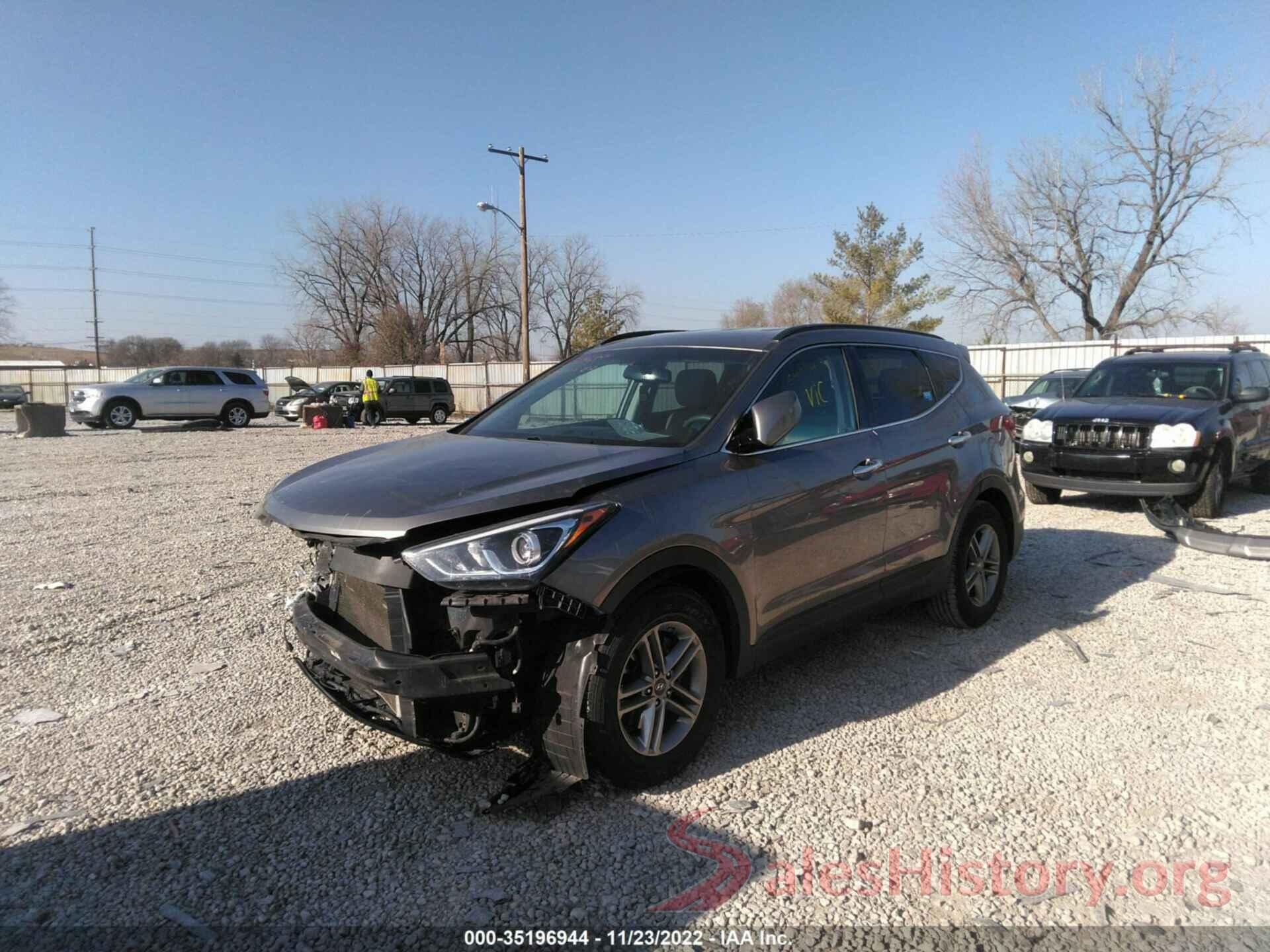 5NMZU3LB5HH047286 2017 HYUNDAI SANTA FE SPORT