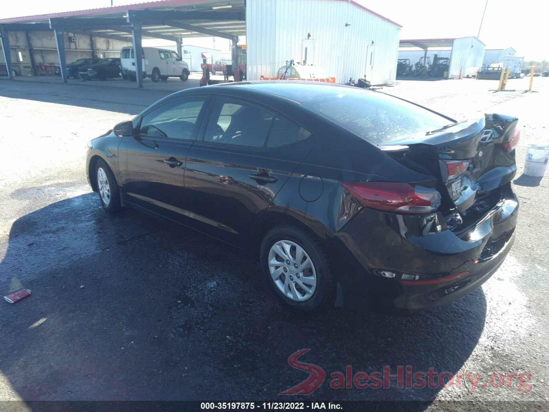 5NPD74LF6JH224172 2018 HYUNDAI ELANTRA