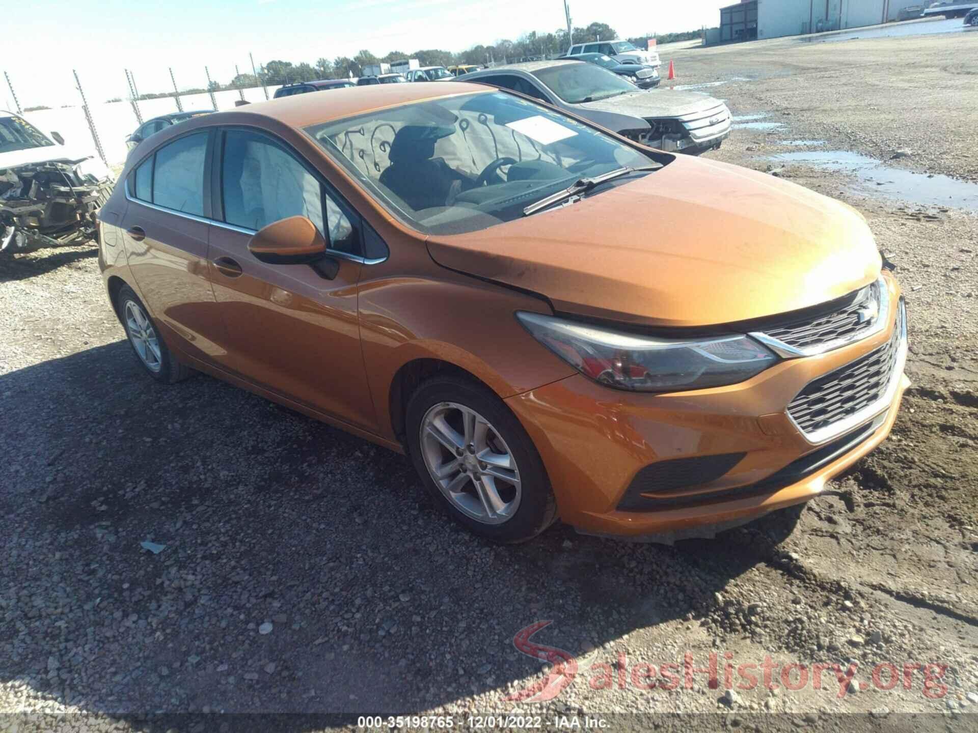 3G1BE6SM7HS581071 2017 CHEVROLET CRUZE