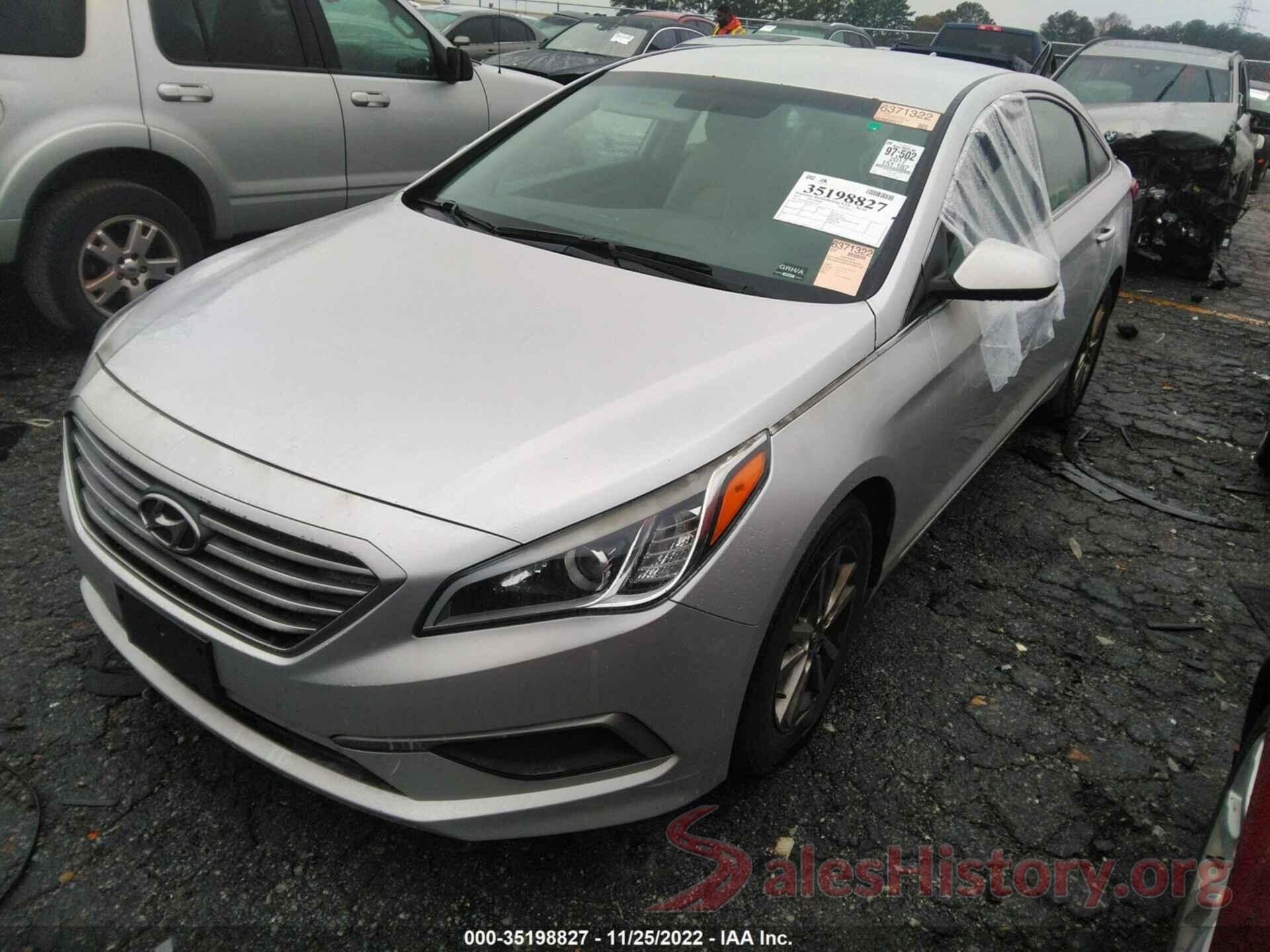 5NPE24AF0HH522782 2017 HYUNDAI SONATA