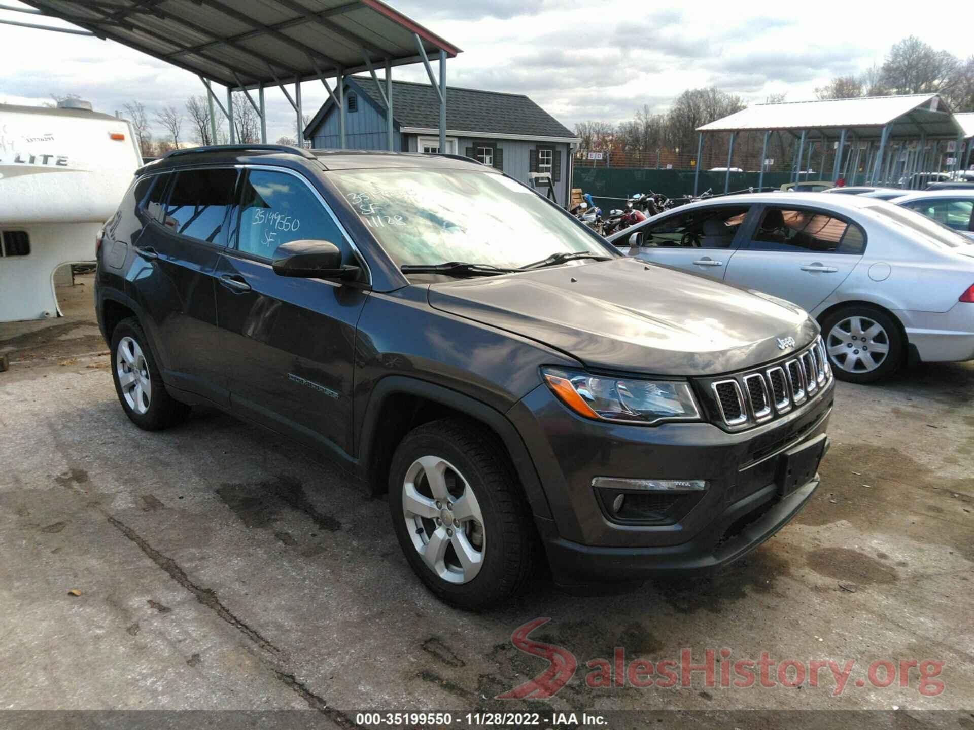 3C4NJDBBXKT690127 2019 JEEP COMPASS